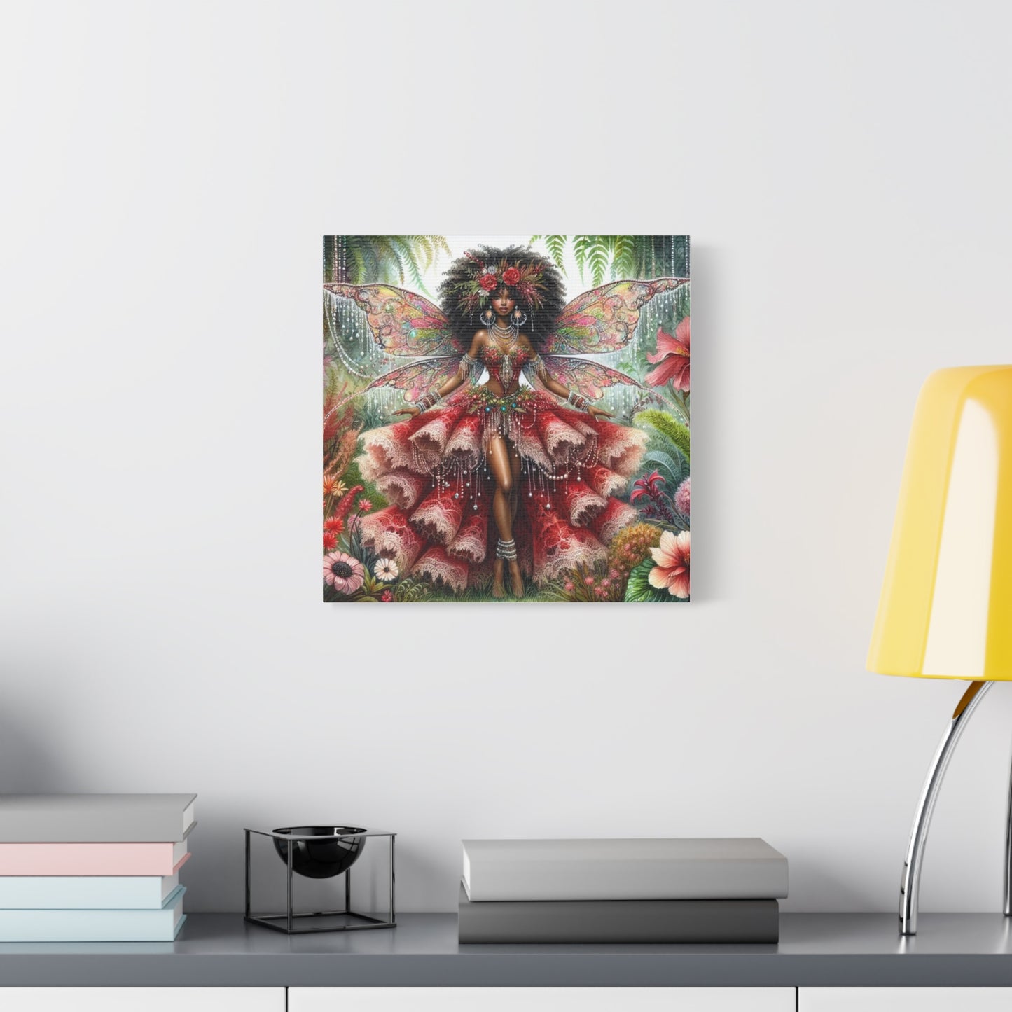 Beautiful Black Woman Canvas Art