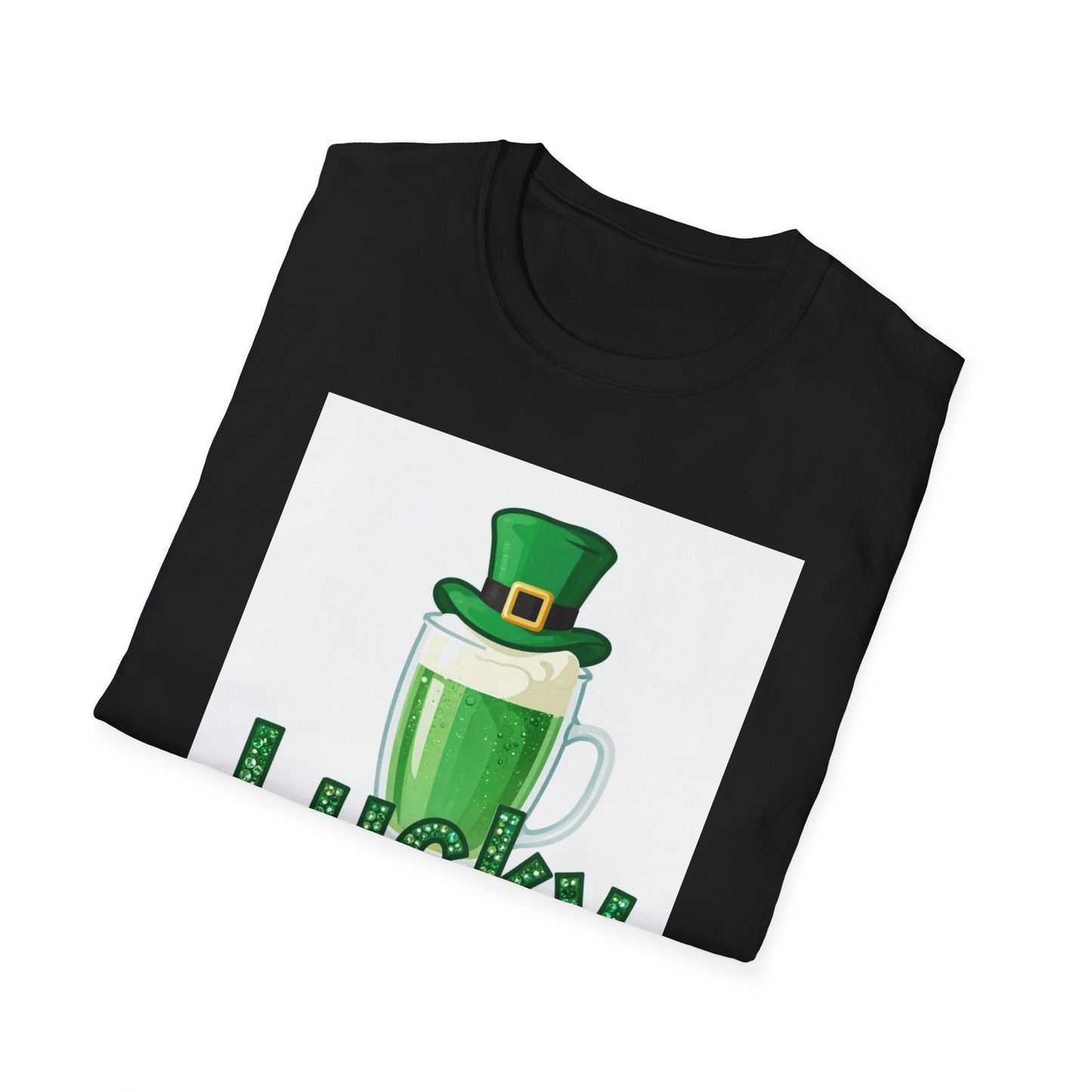 Lucky AF...Funny Saint Patty's Day T-Shirt