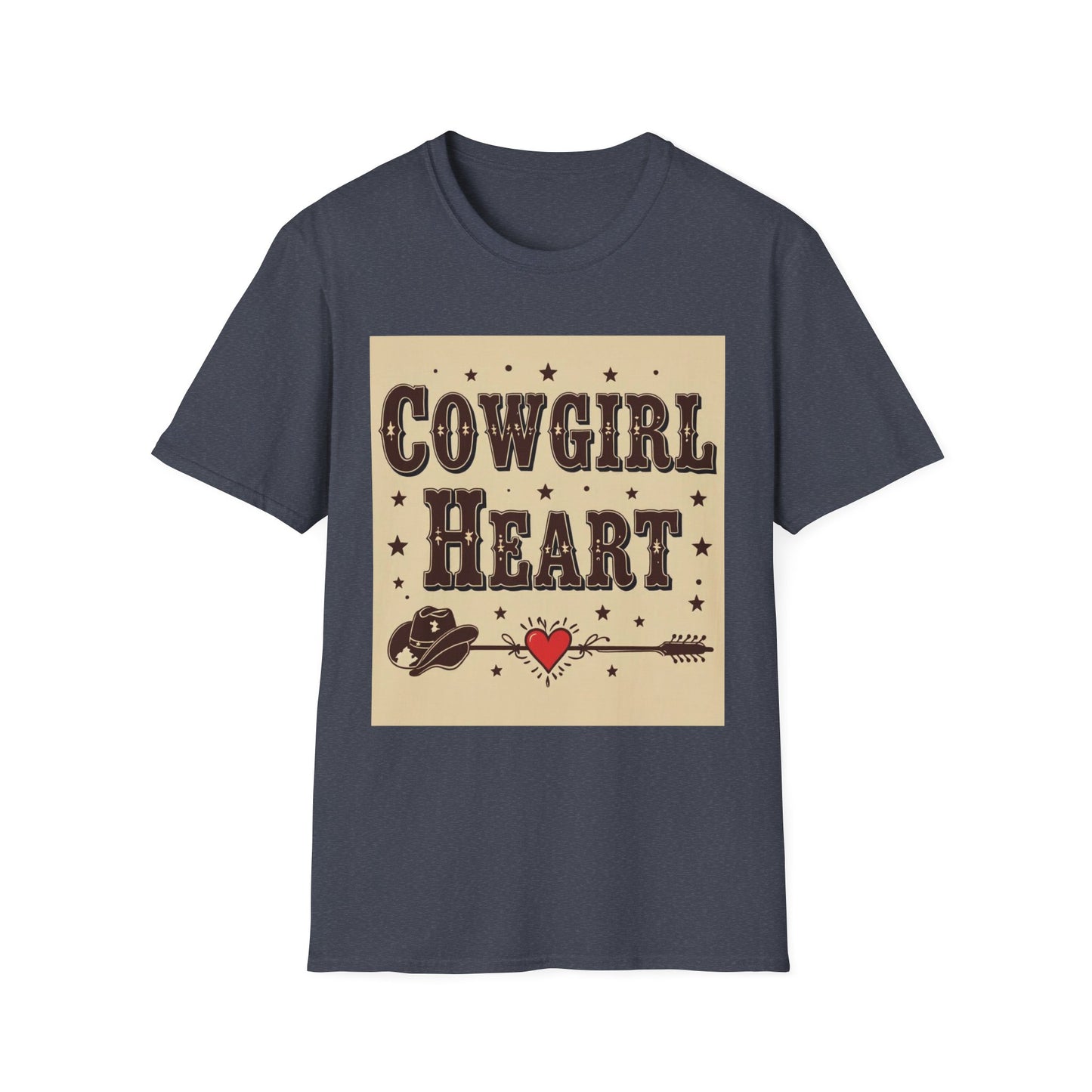 Cowgirl Heart Western Boho, Unisex T-Shirt,