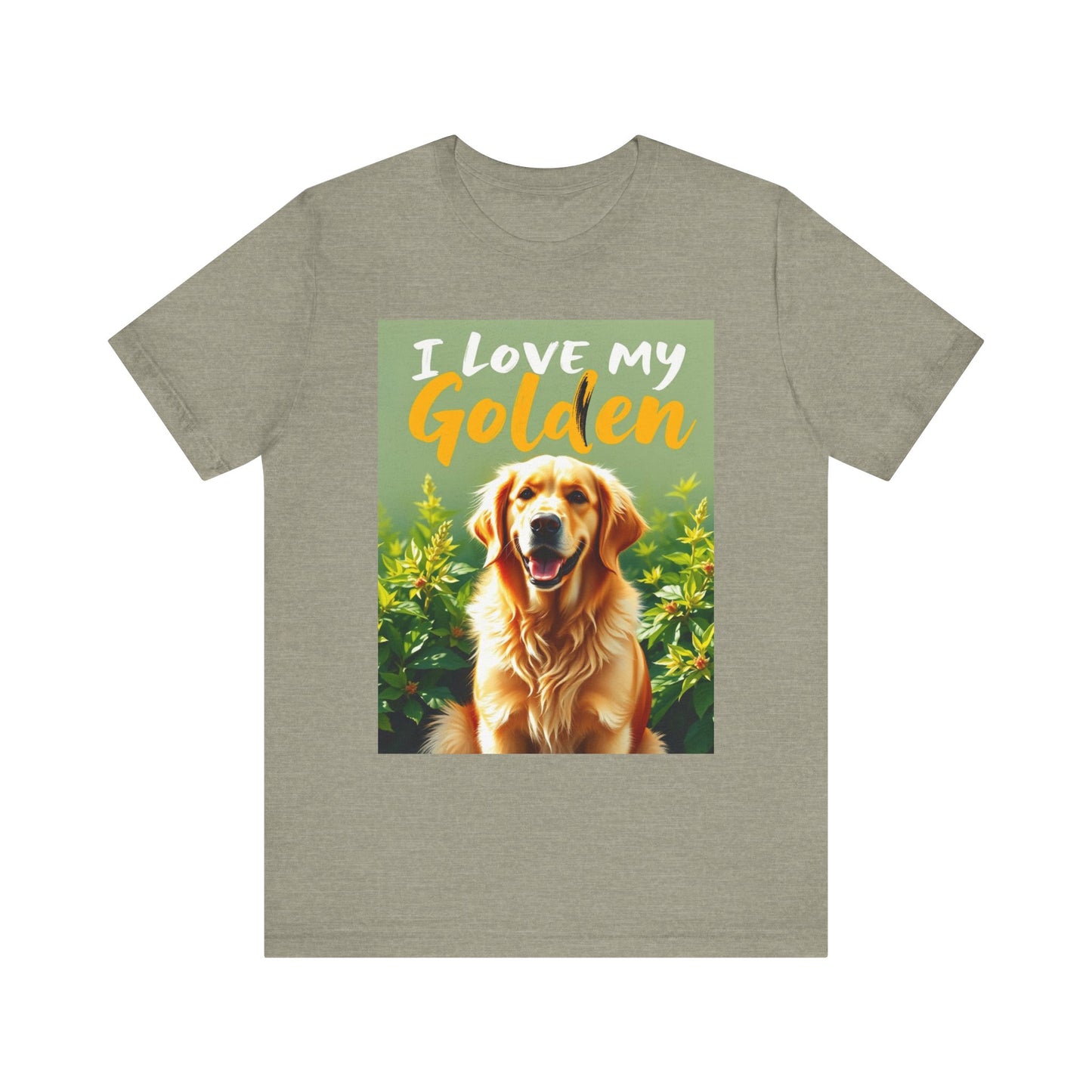 I Love My Golden T-Shirt 2