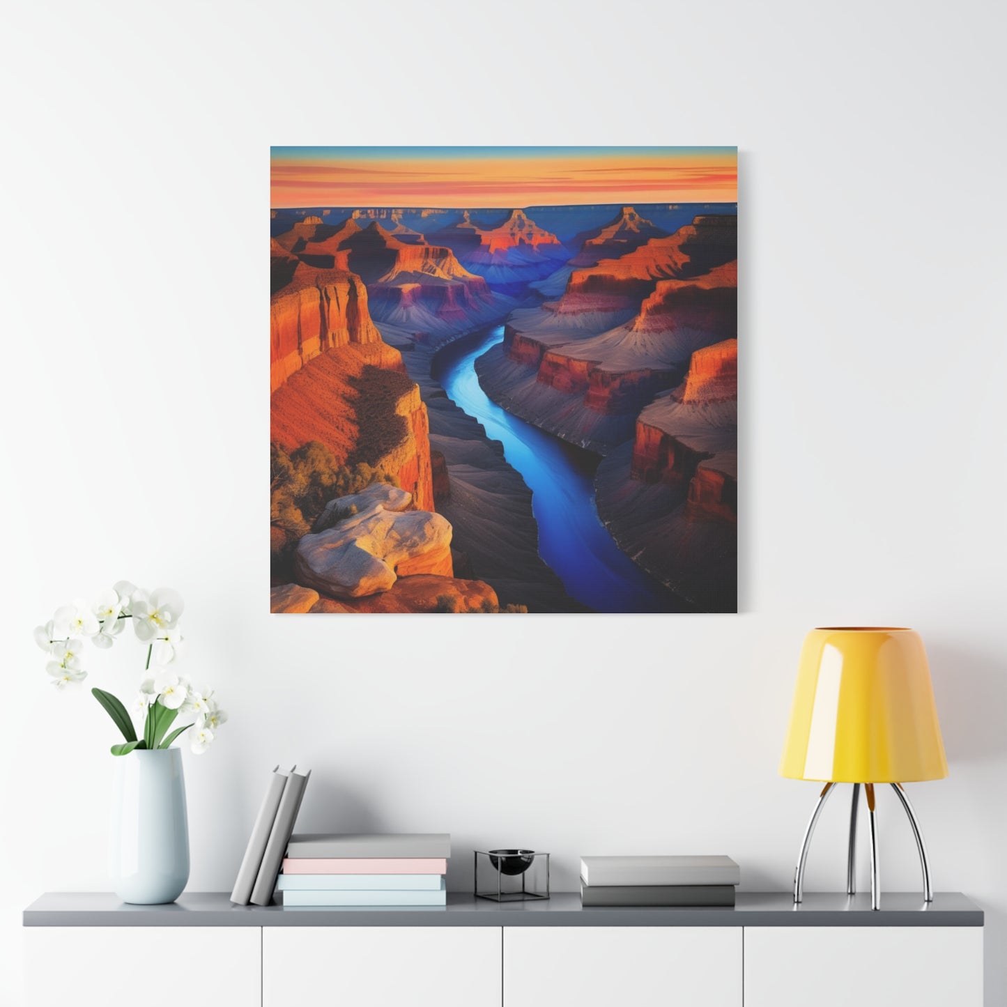 Canvas Print - Grand Canyon Abstract Art 5