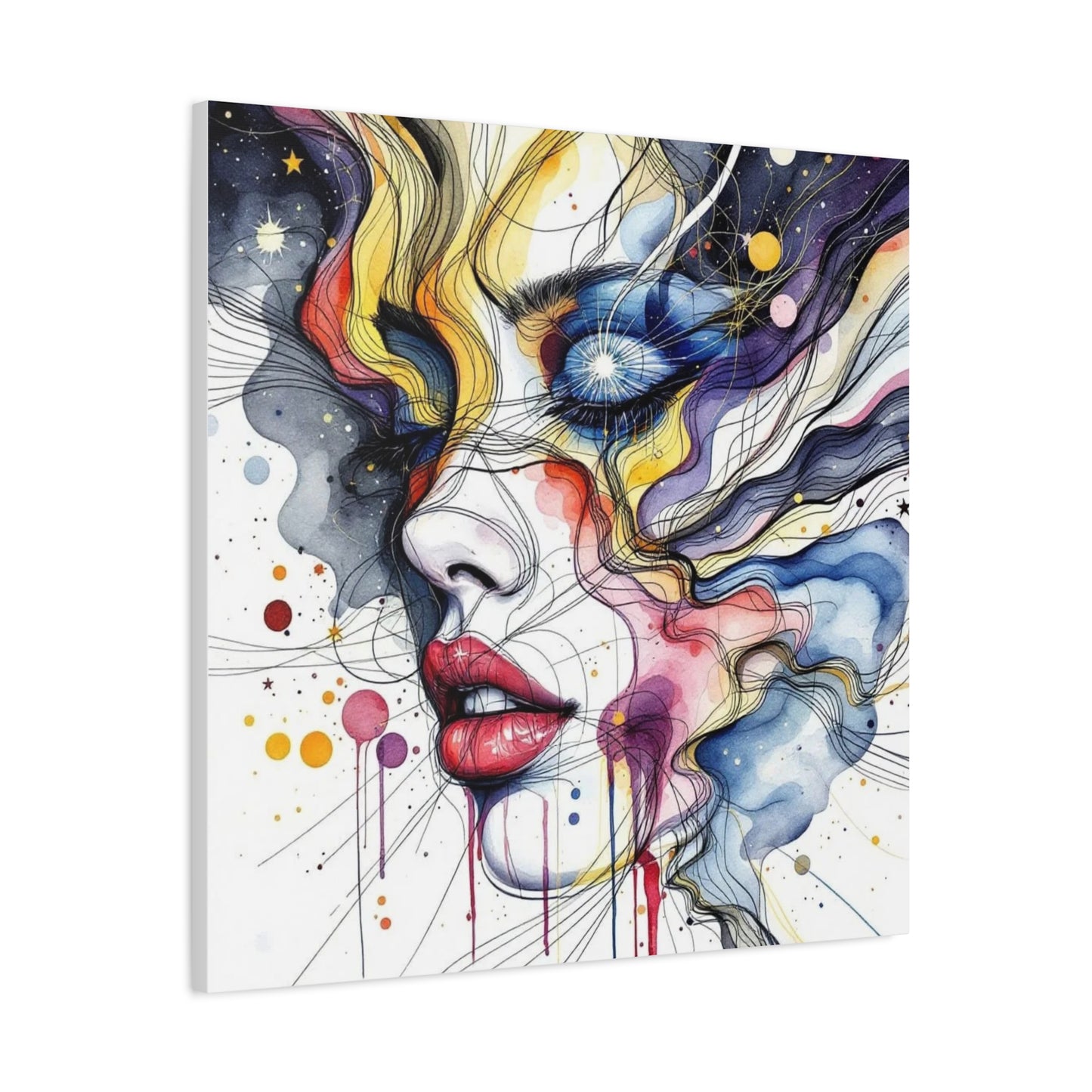 Abstract Lady Art