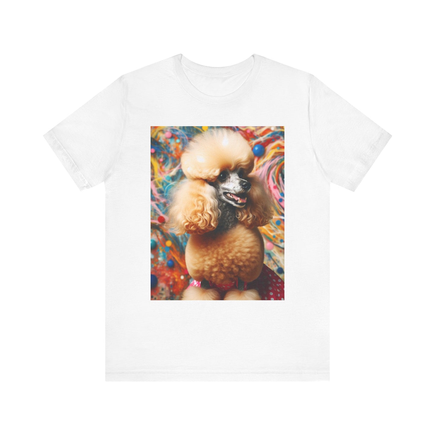 Retro Colorful Poodle Tee - Unisex Shirt