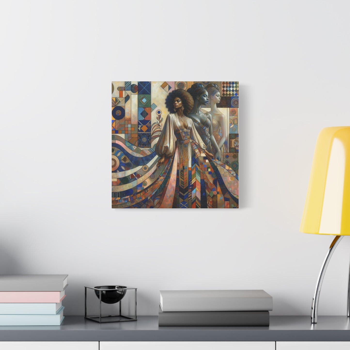 Beautiful Black Woman Canvas Art