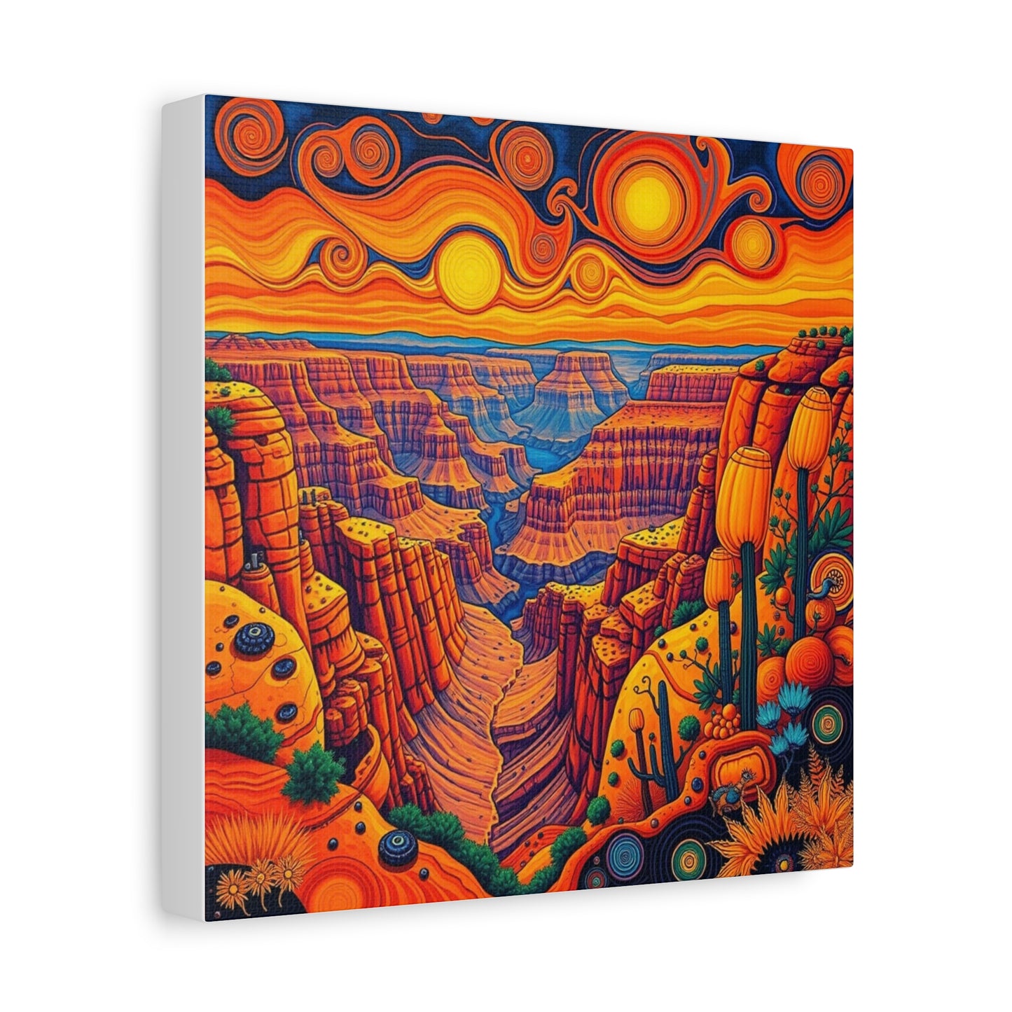 Canvas Print - Grand Canyon Abstract Art