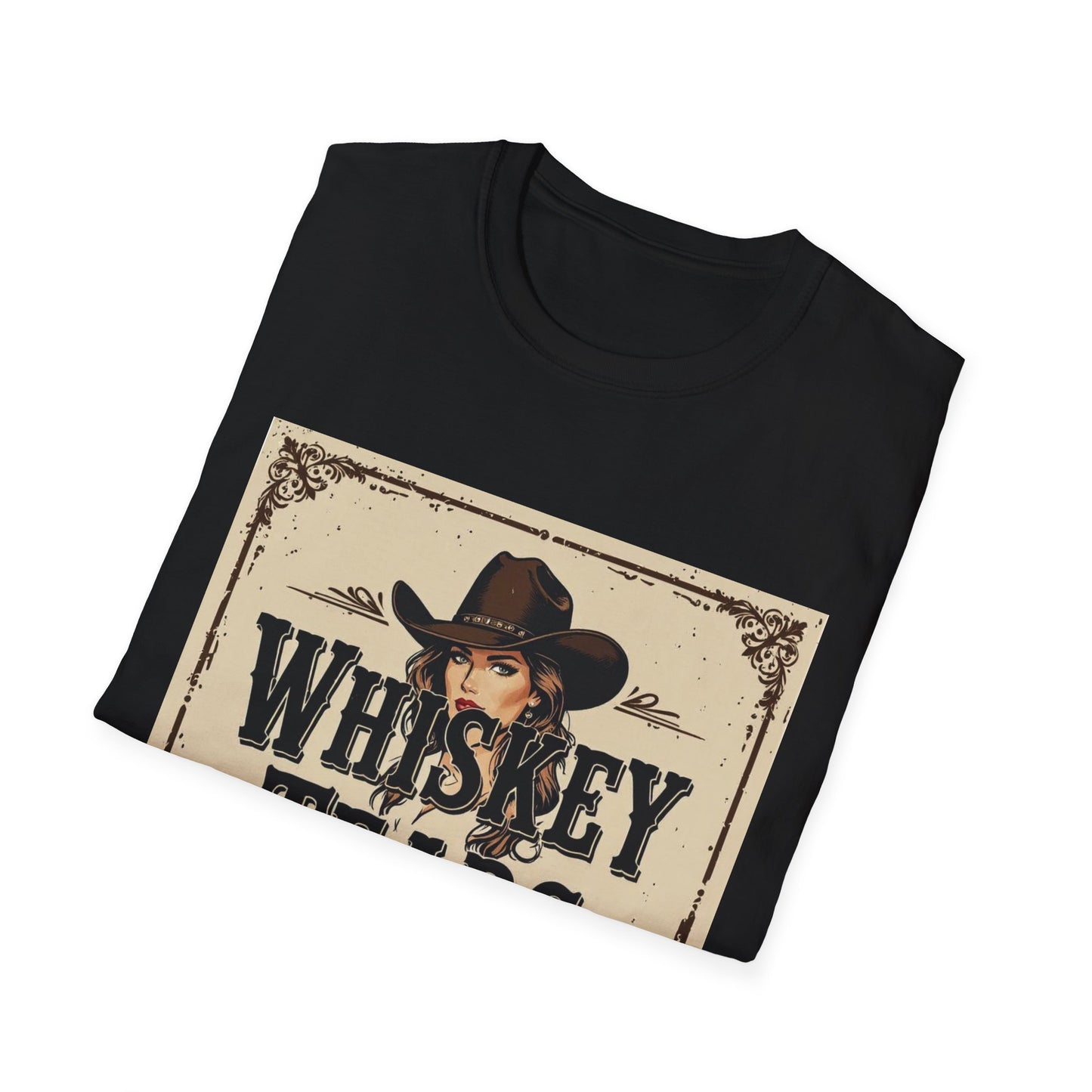 Whiskey Tears Western Boho, Unisex T-Shirt,