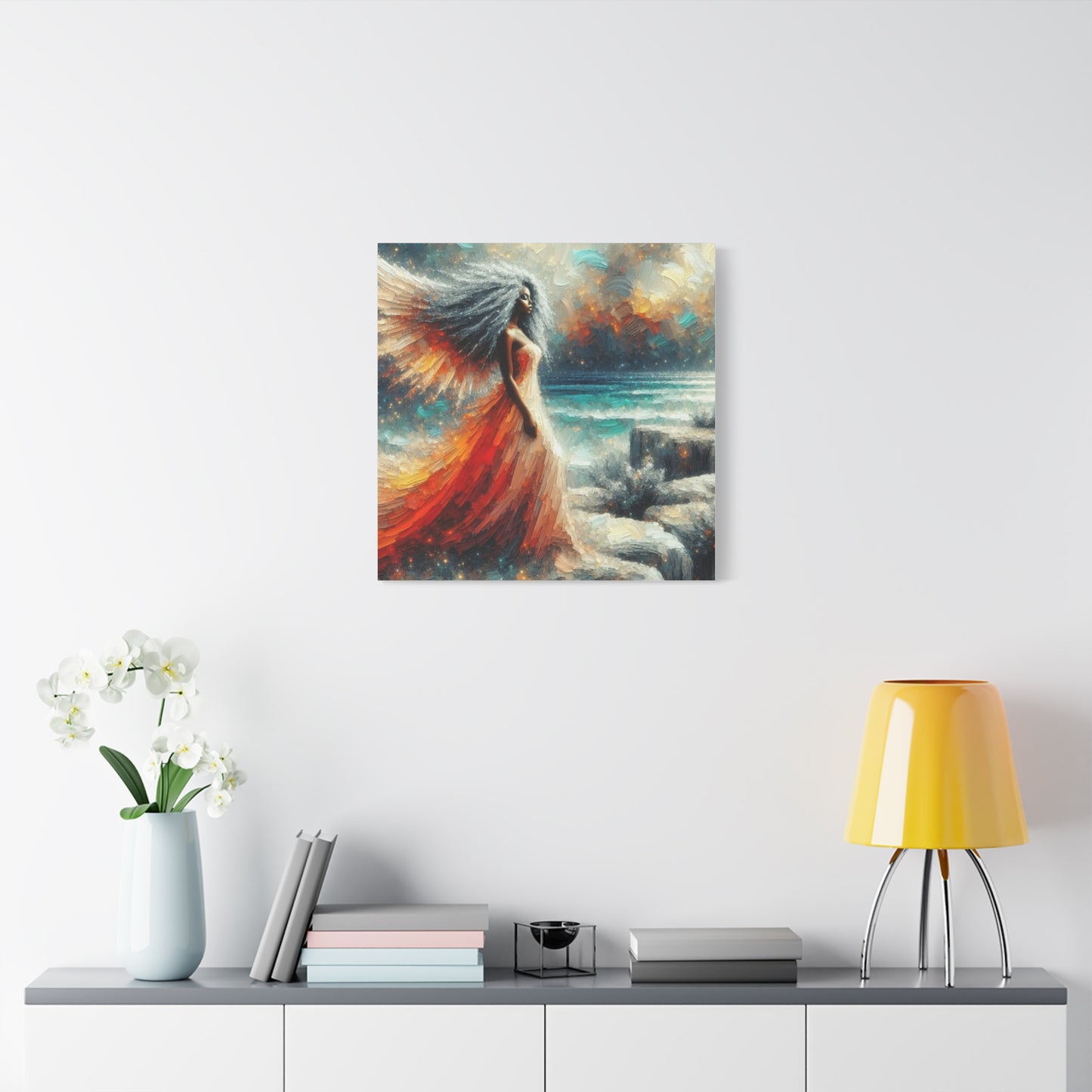 Beautiful Black Woman Canvas Art