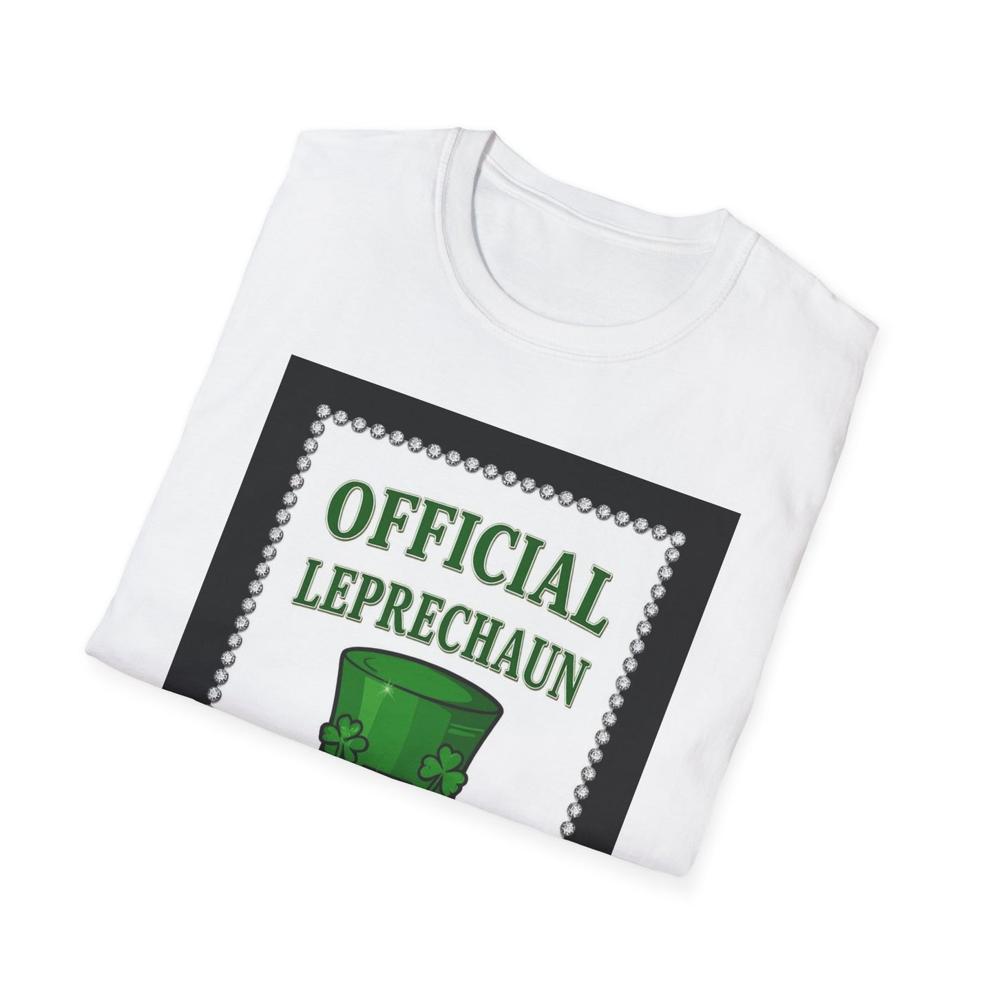 Official Leprechaun Wrangler... Saint Patty's Day Funny T-Shirt — St. Patrick's Day Humor Tee