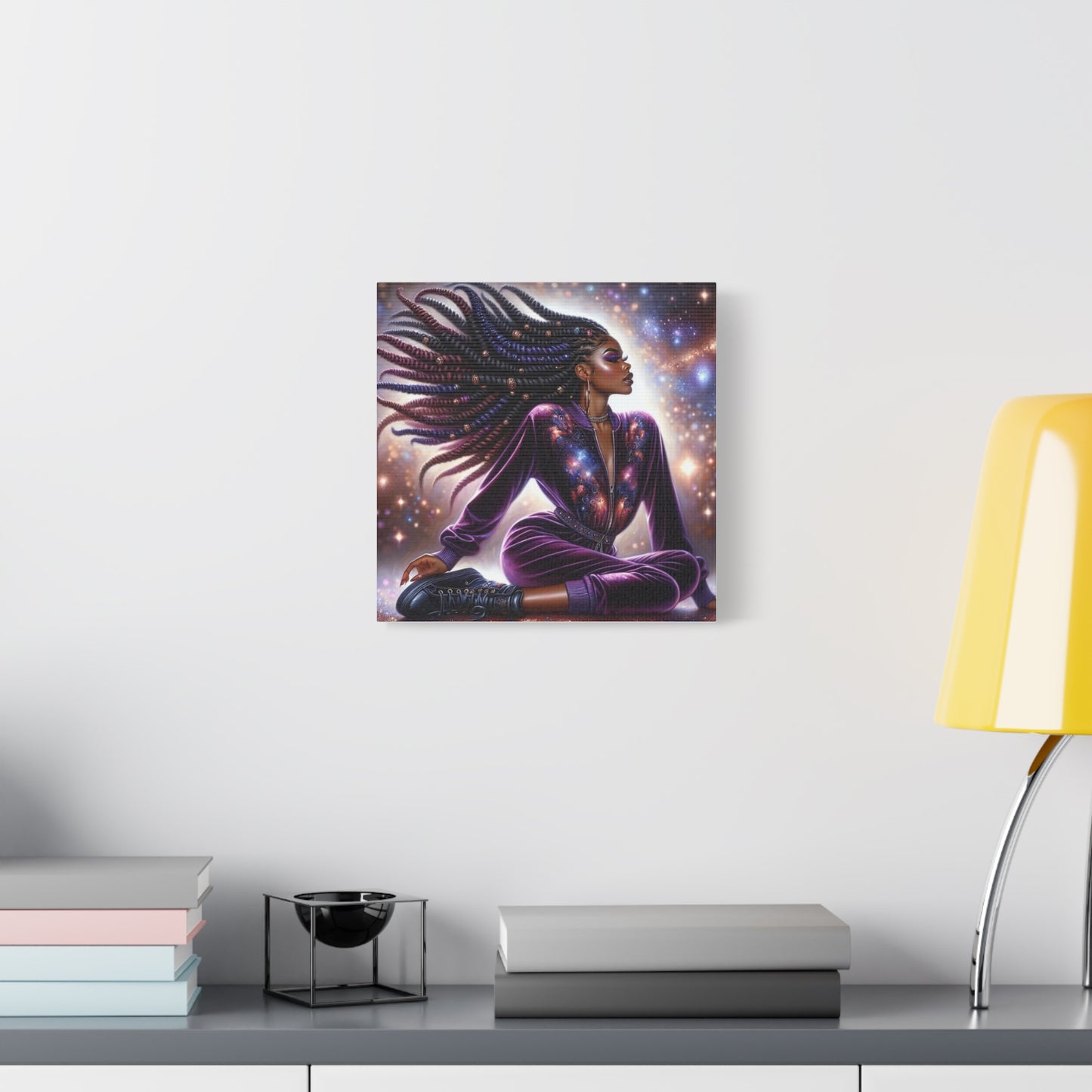 Beautiful Black Woman Canvas Art