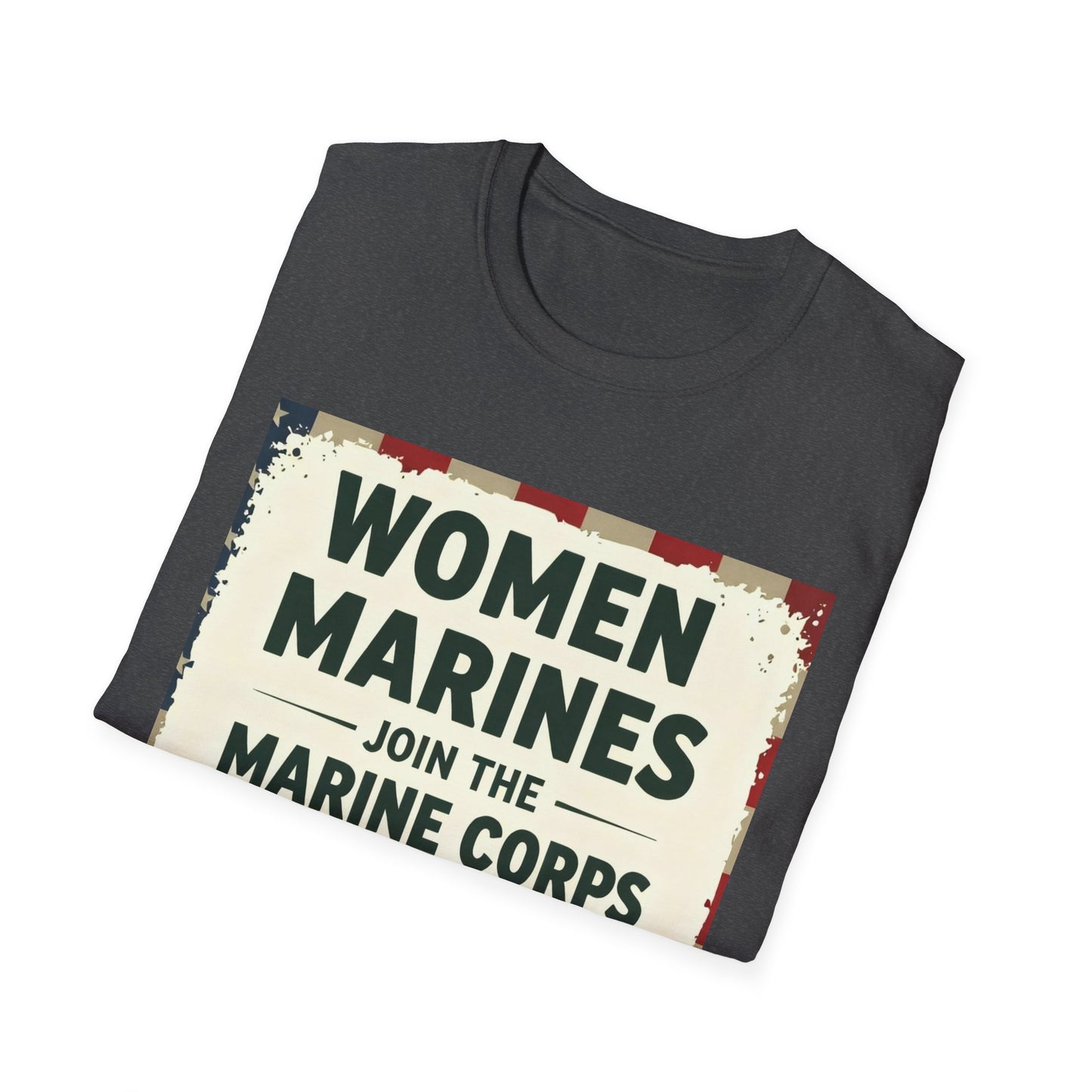 Women Marines Because We Like It Hard, Unisex T-Shirt,