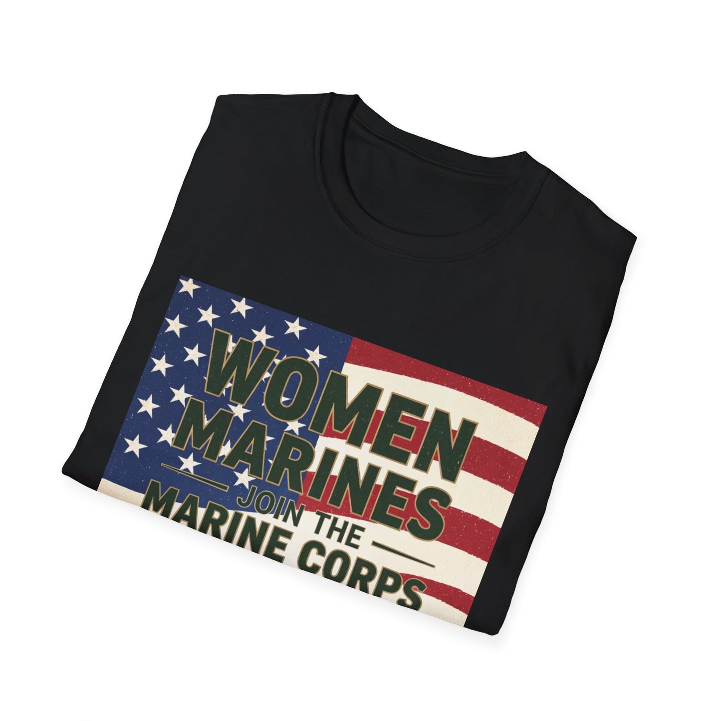 Women Marines Because We Like It Hard, Unisex T-Shirt,