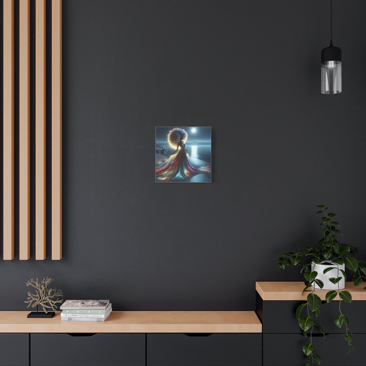 Beautiful Black Woman Canvas Art
