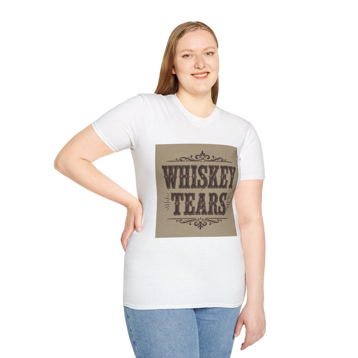 Whiskey Tears Western Boho, Unisex T-Shirt,