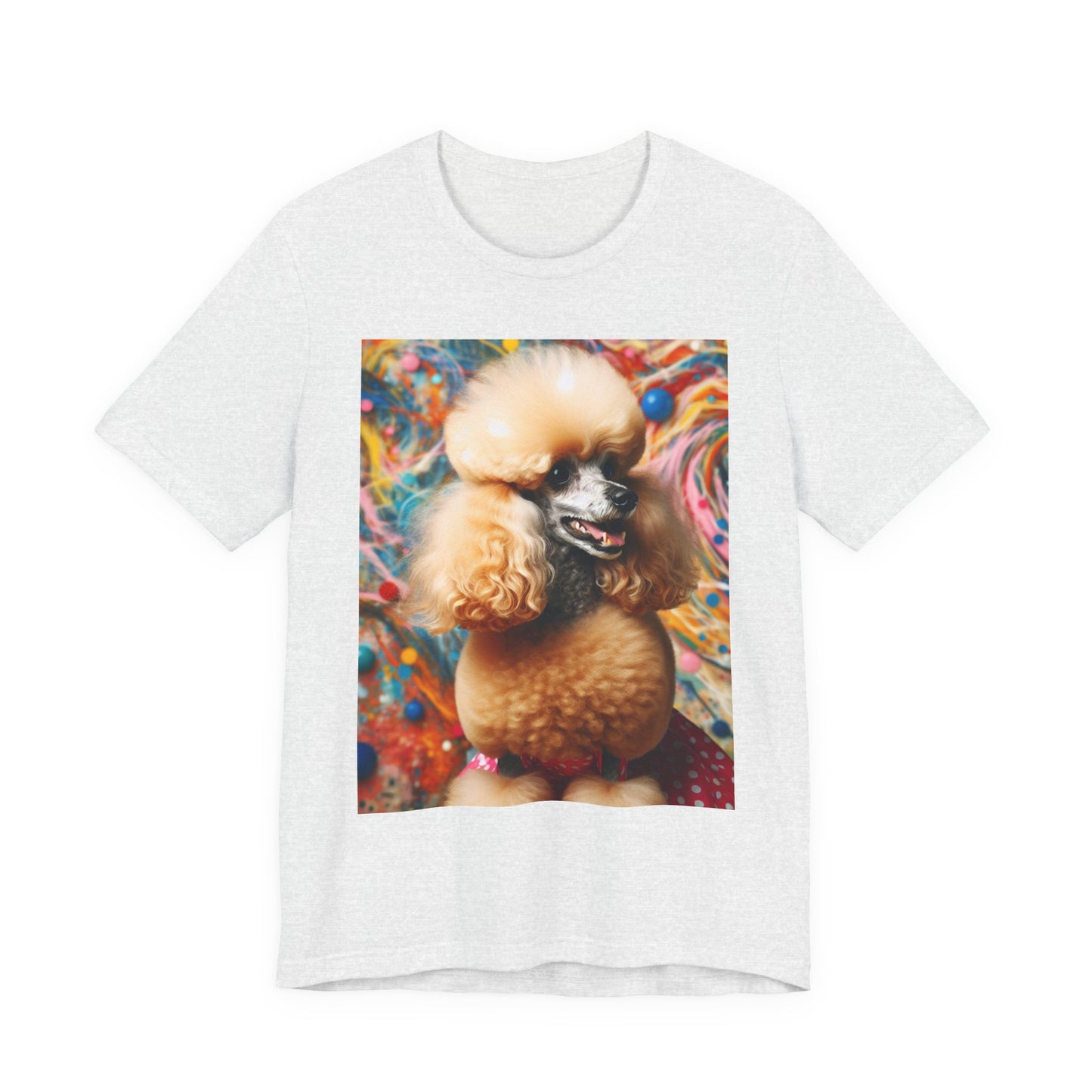 Retro Colorful Poodle Tee - Unisex Shirt