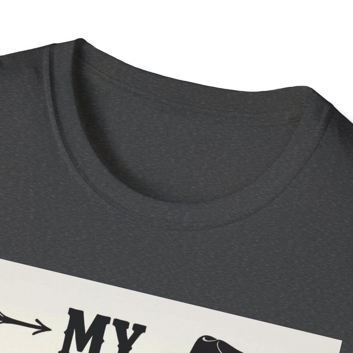 My Barstool Makes Me Feel Warm and Safe Western Boho, Unisex T-Shirt,