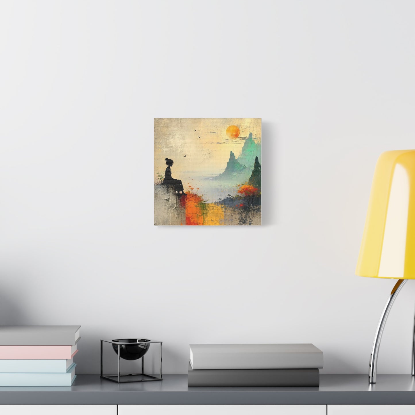 Mountain View Abstract Art