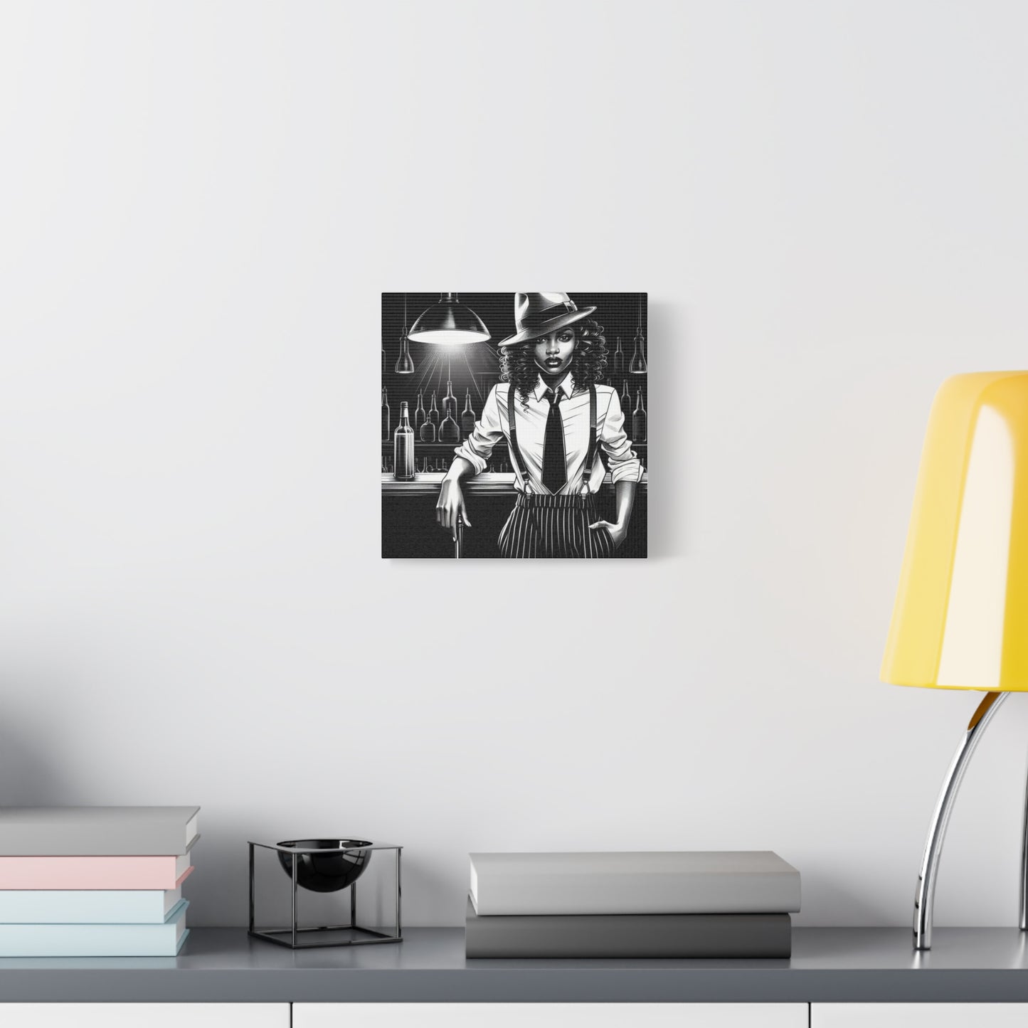 Beautiful Black Woman Canvas Art