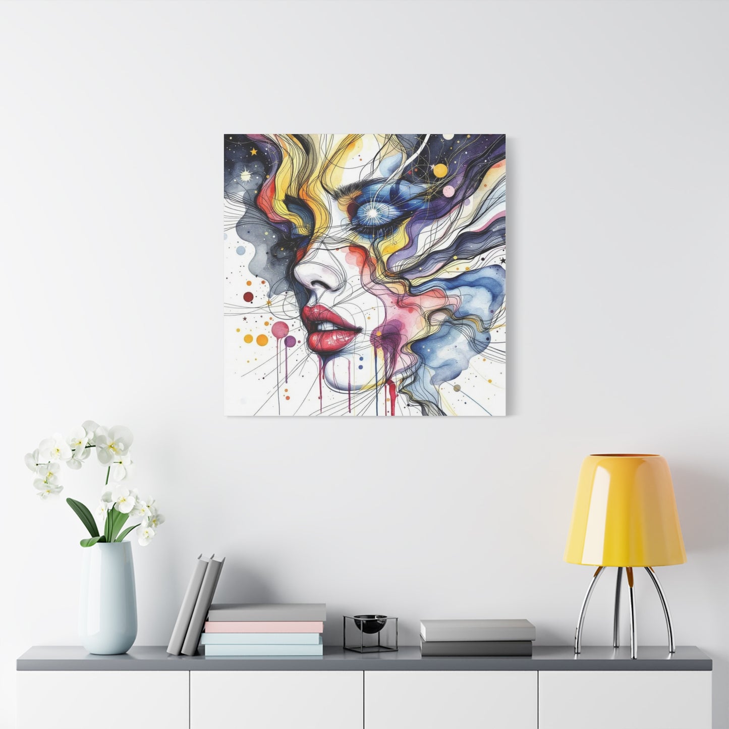 Abstract Lady Art