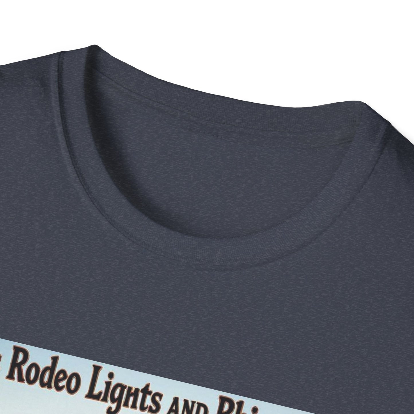 Vegas Rodeo Lights and Rhinestones Western Boho, Unisex T-Shirt,