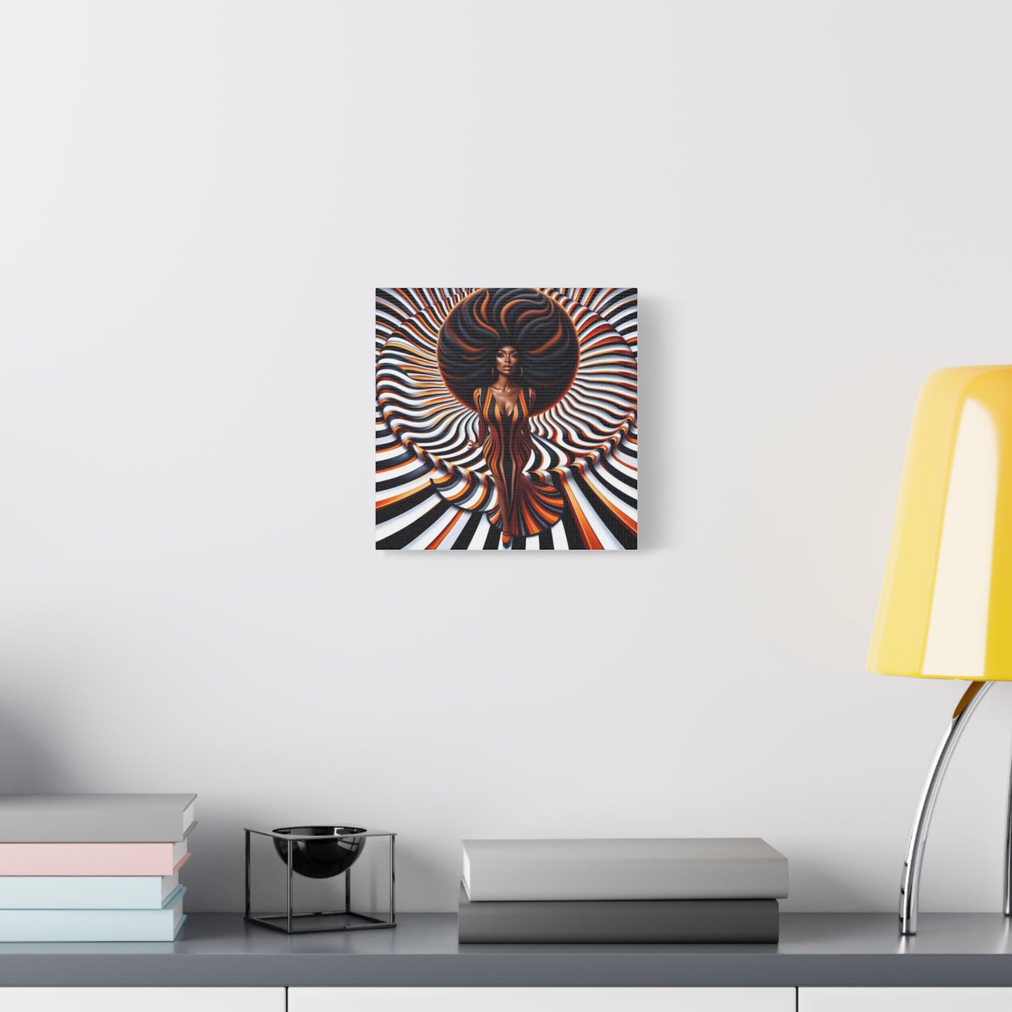 Beautiful Black Woman Canvas Art