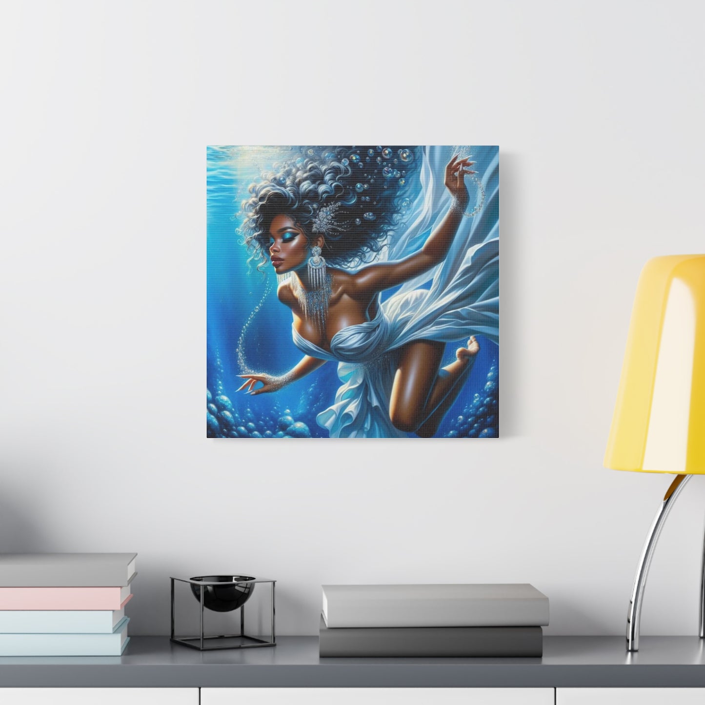 Beautiful Black Woman Canvas Art