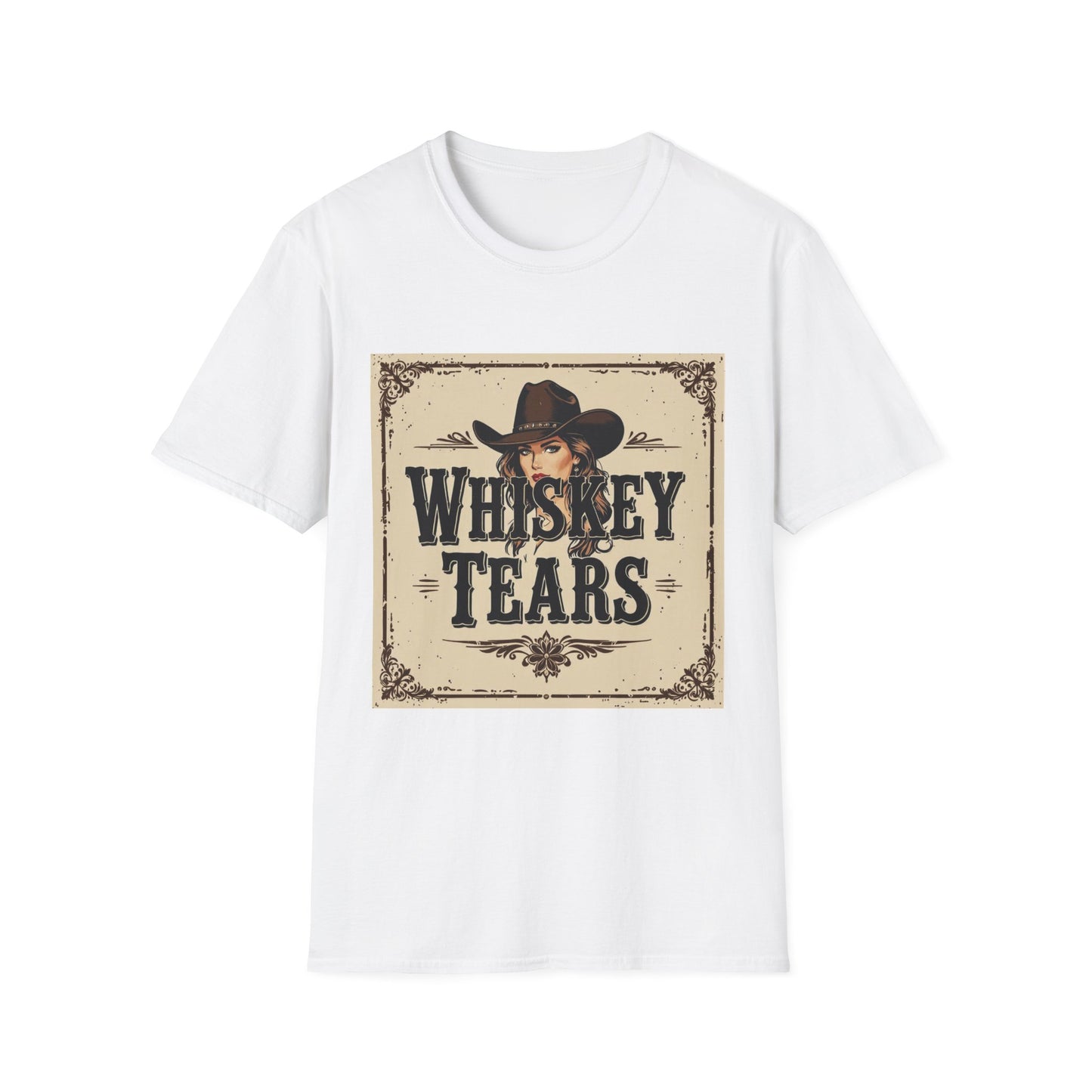 Whiskey Tears Western Boho, Unisex T-Shirt,