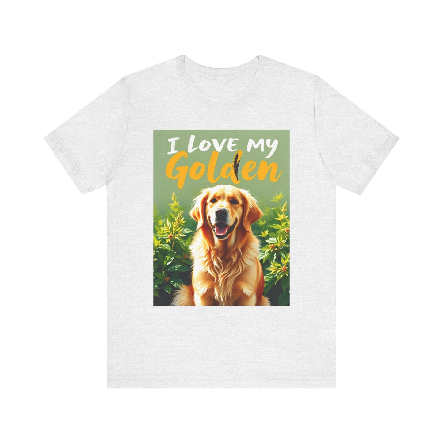 I Love My Golden T-Shirt 2