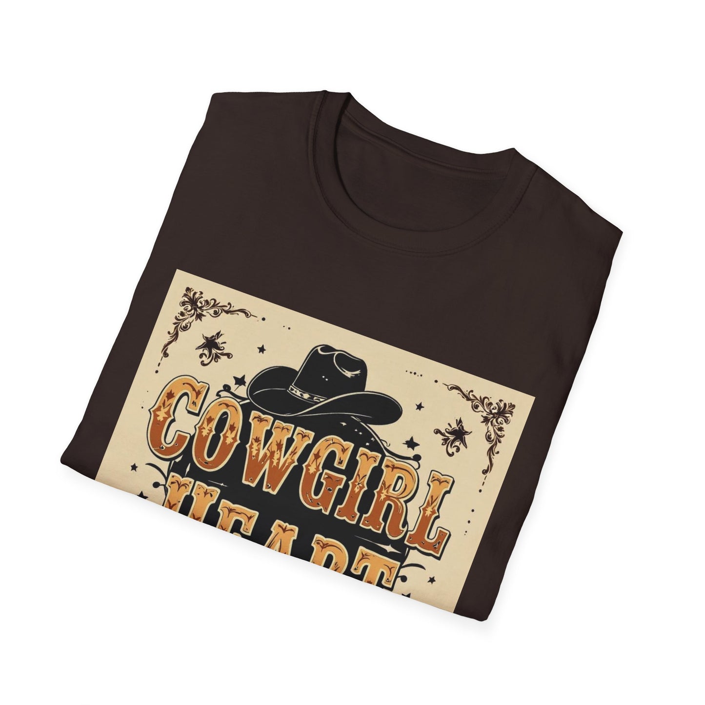 Cowgirl Heart Western Boho, Unisex T-Shirt,