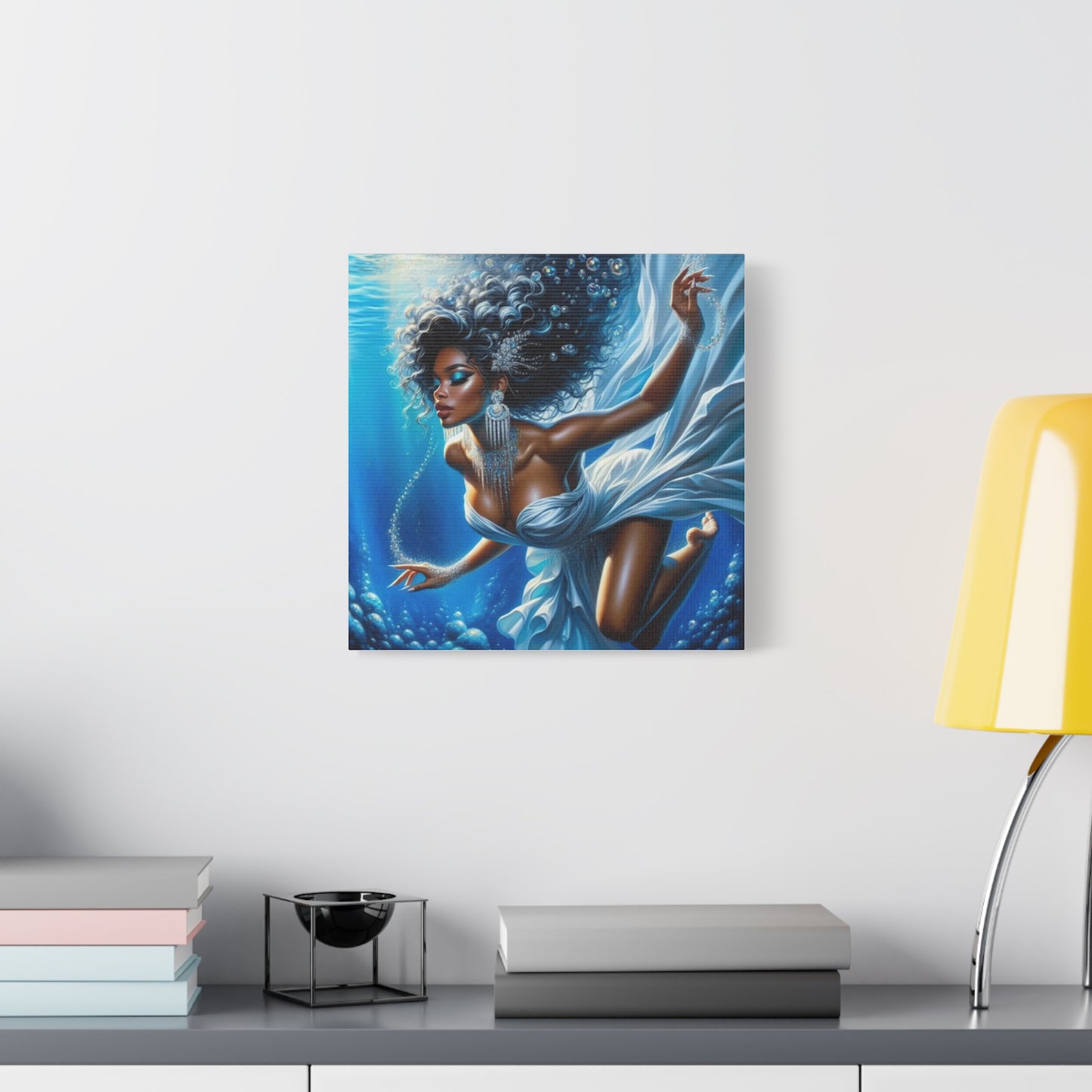 Beautiful Black Woman Canvas Art