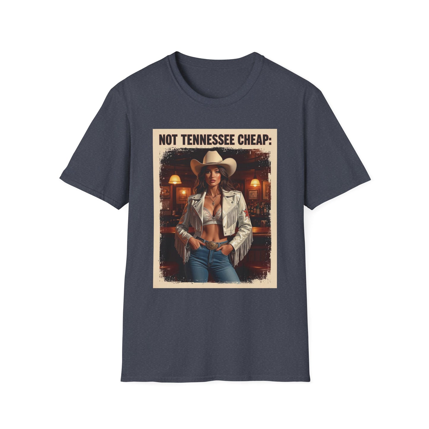 Not Tennessee Cheap Western Boho, Unisex T-Shirt,
