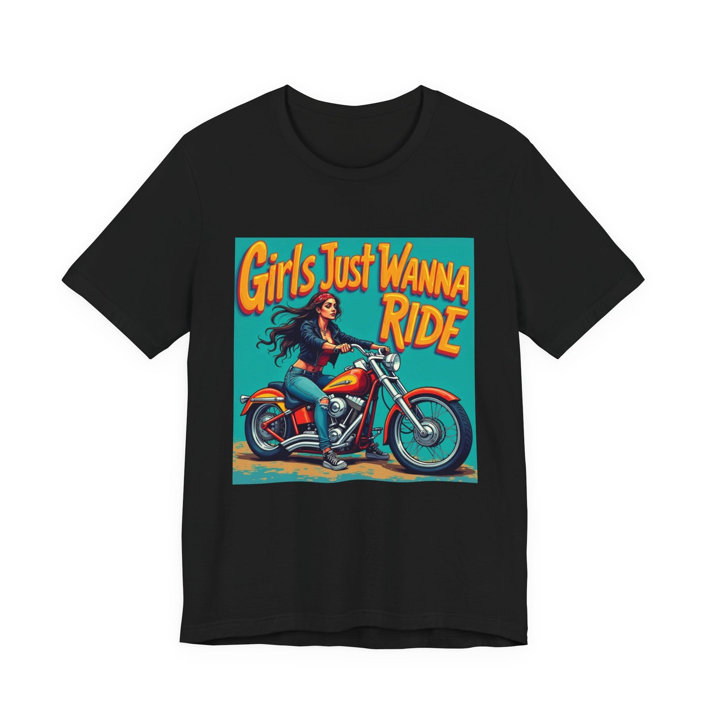 Girls Just Wanna Ride Tee