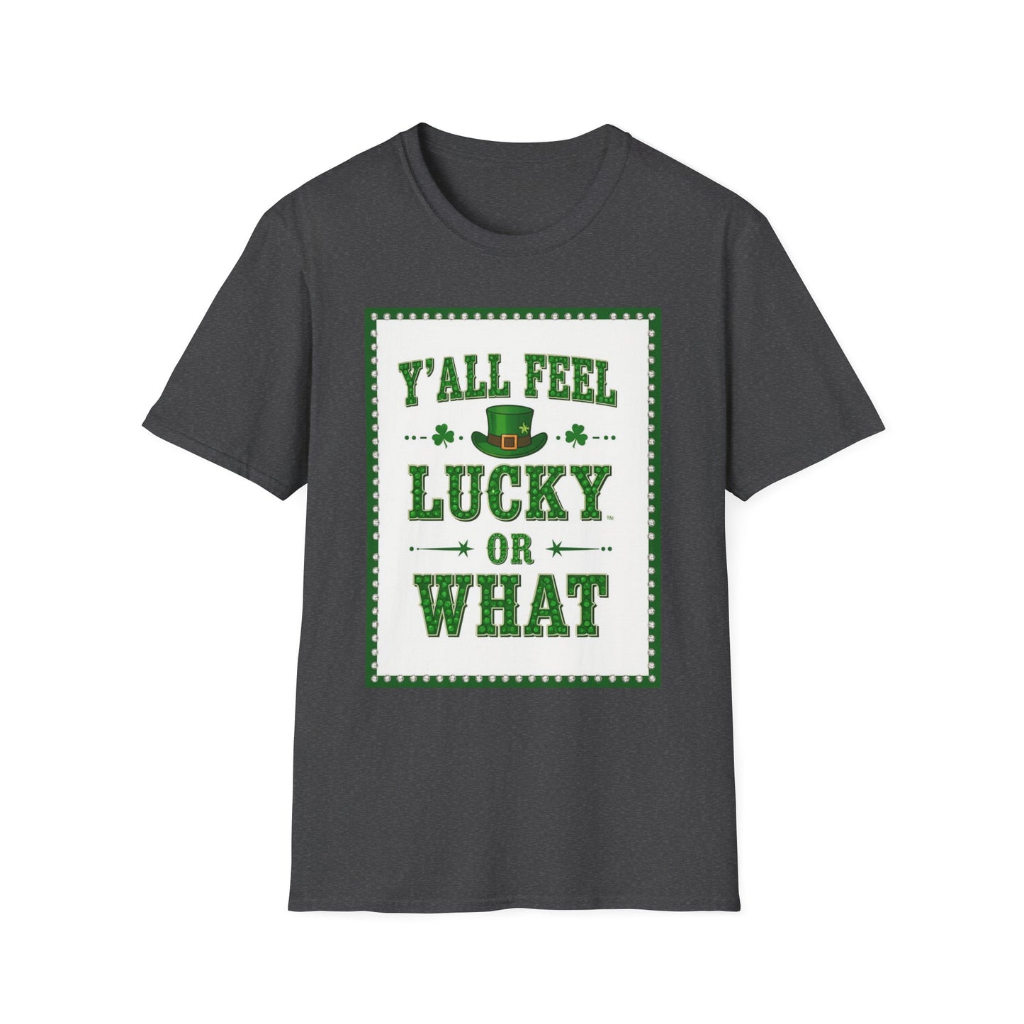 Ya'll feel Lucky Western Boho, Unisex T-Shirt,