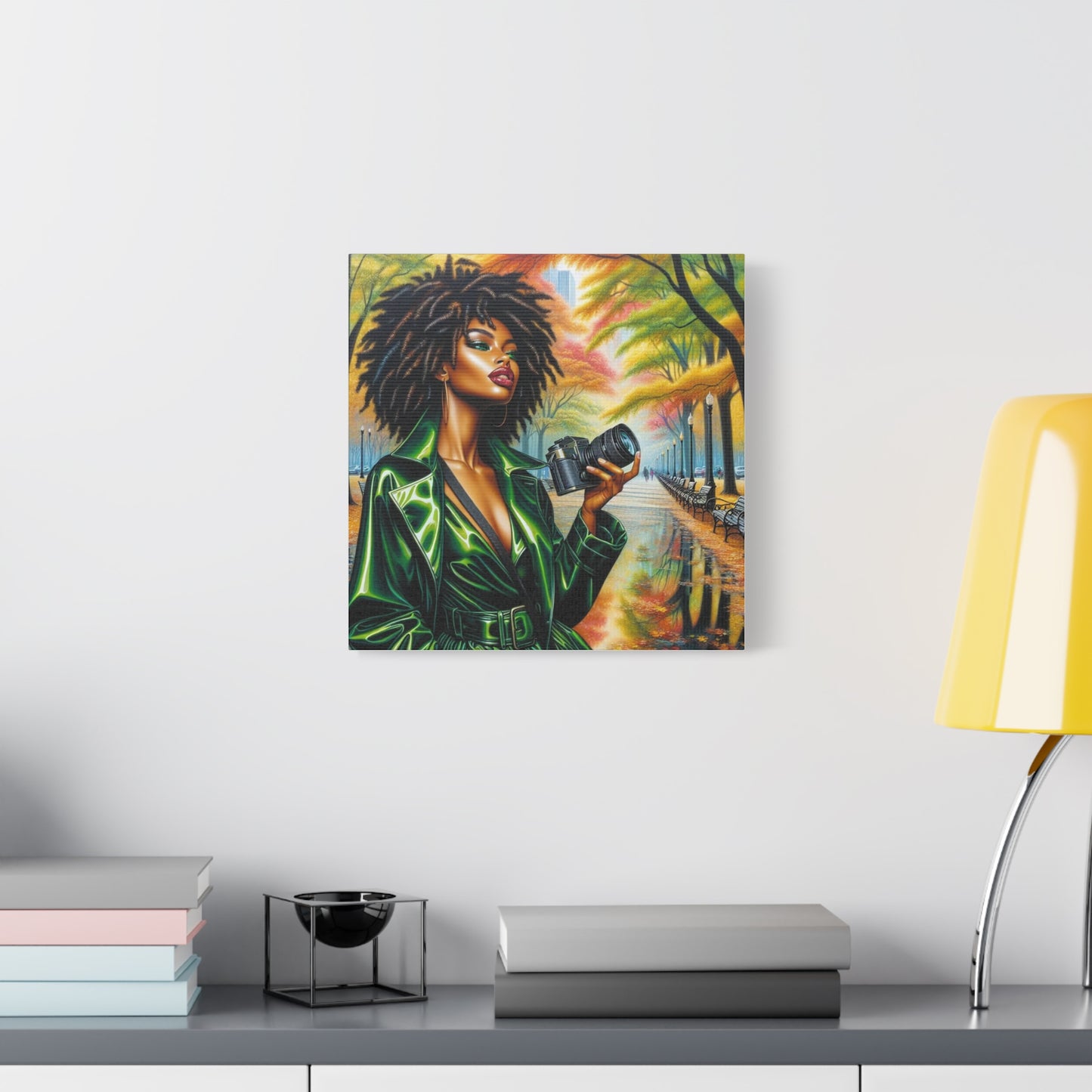 Beautiful Black Woman Canvas Art