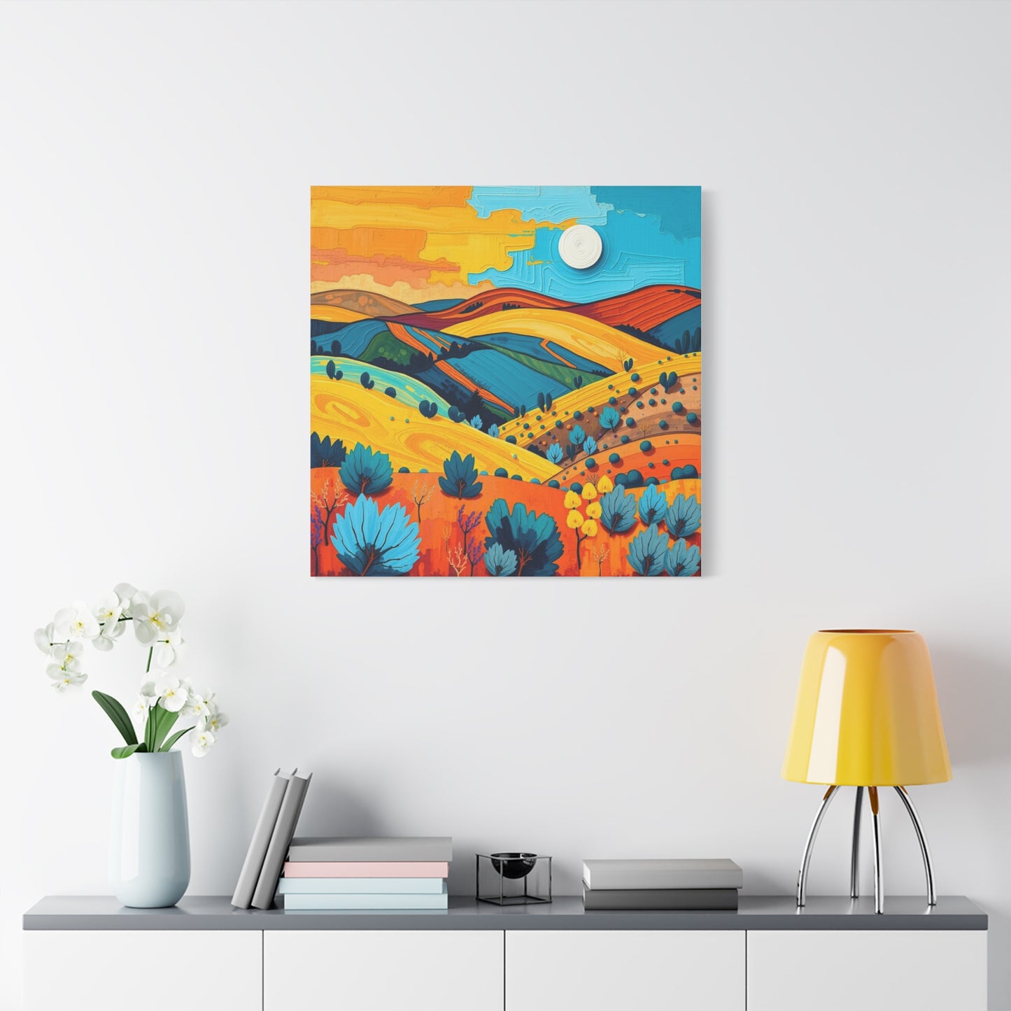 Canvas Print -Abstract 1 Southwest Landscape Wall Art