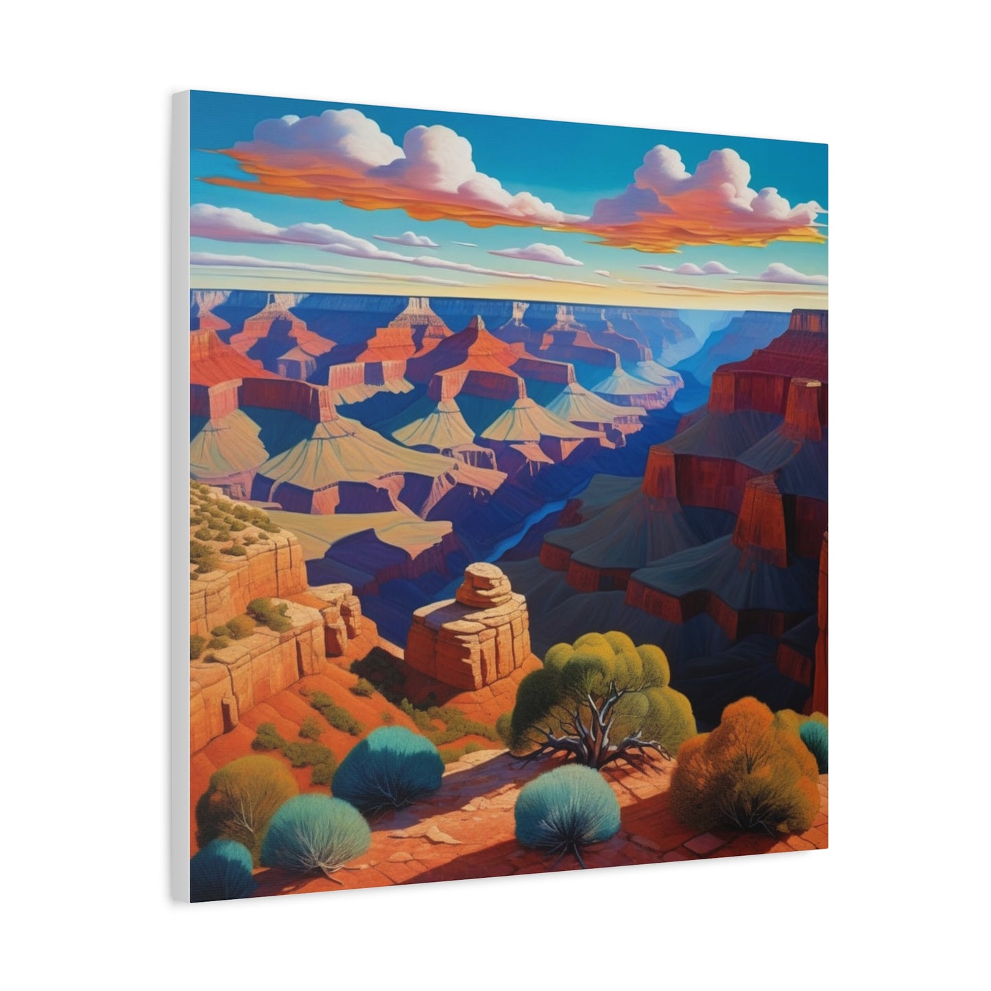 Canvas Print - Grand Canyon Abstract Art 3