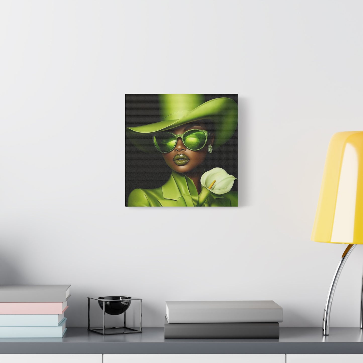 Beautiful Black Woman Canvas Art