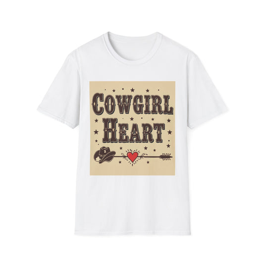 Cowgirl Heart Western Boho, Unisex T-Shirt,