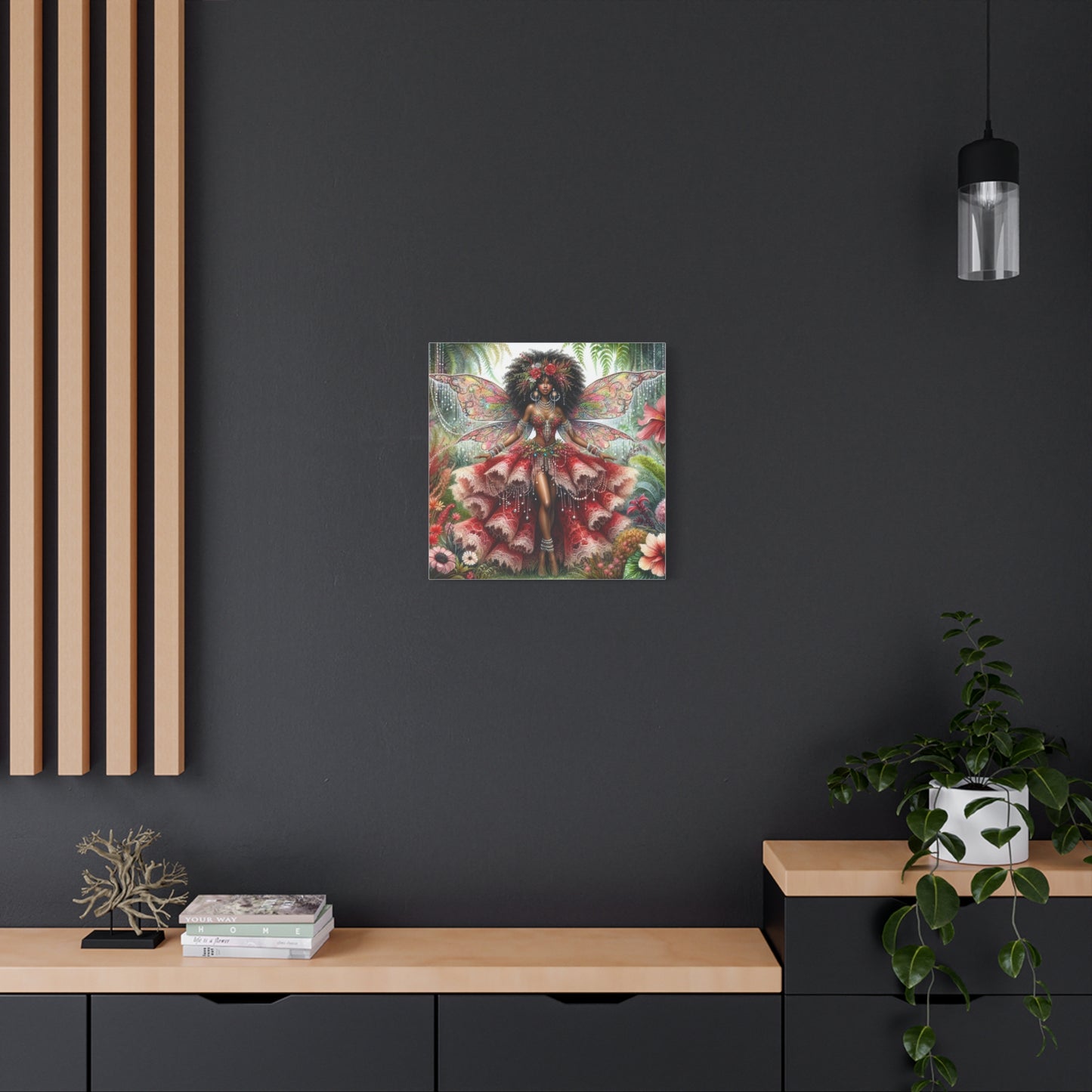 Beautiful Black Woman Canvas Art