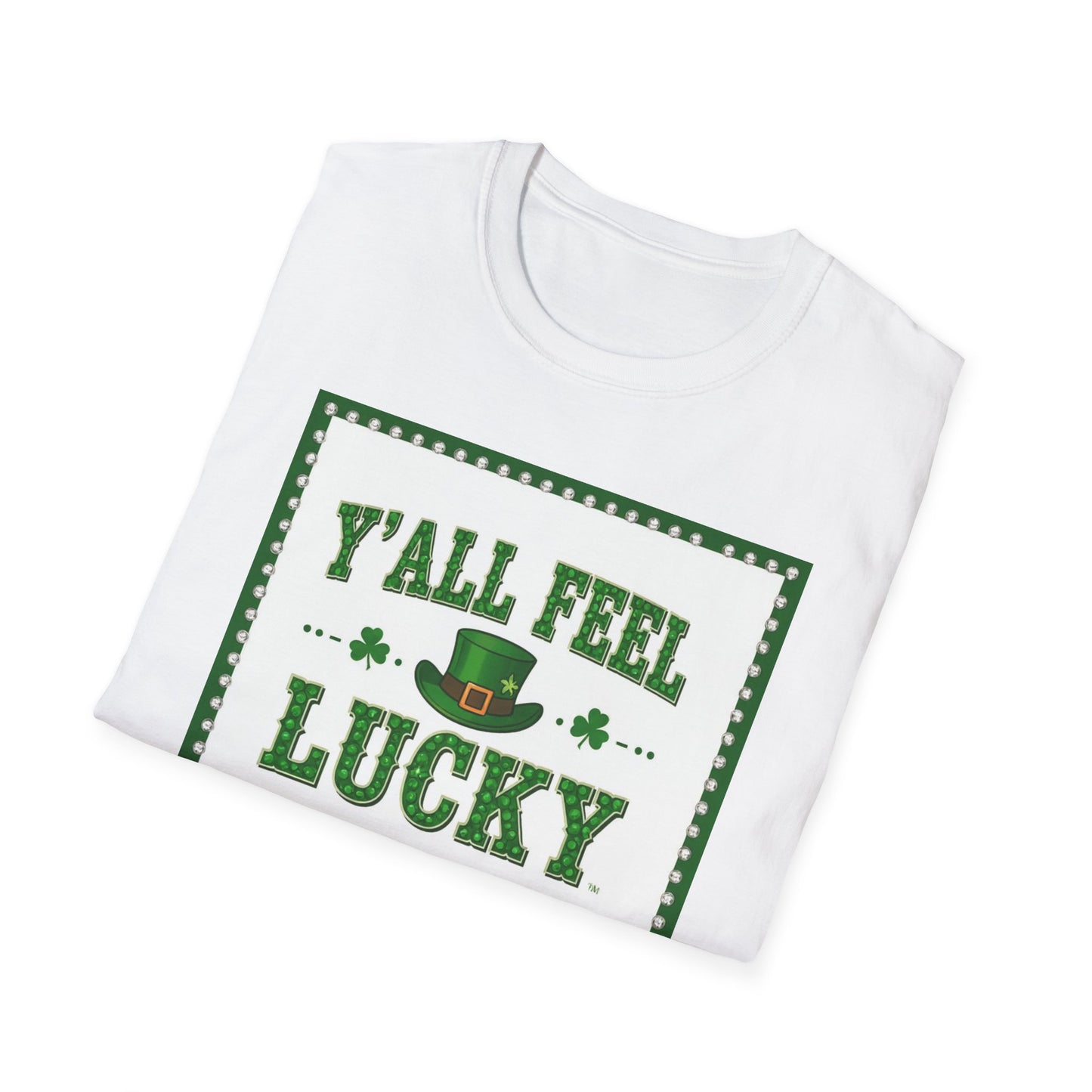 Ya'll feel Lucky Western Boho, Unisex T-Shirt,