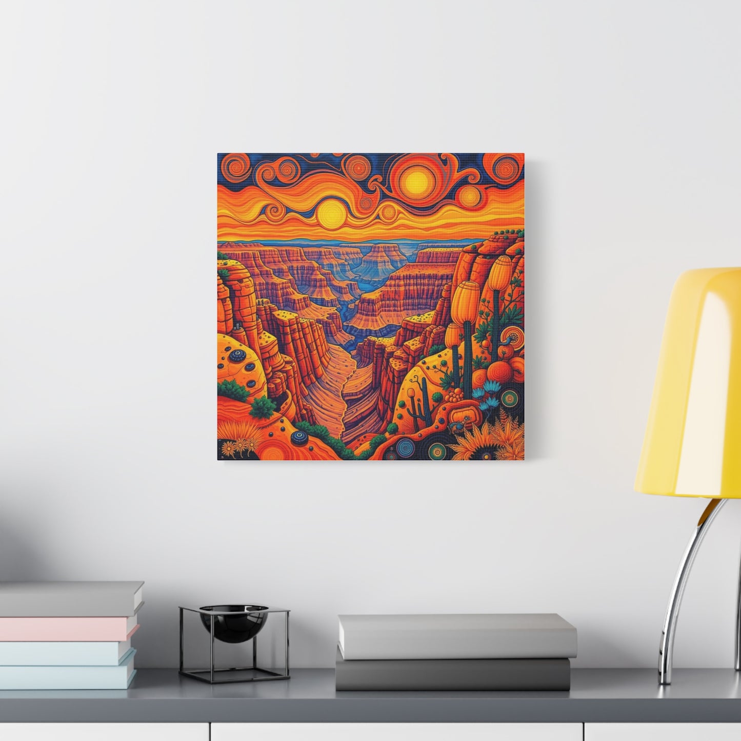 Canvas Print - Grand Canyon Abstract Art