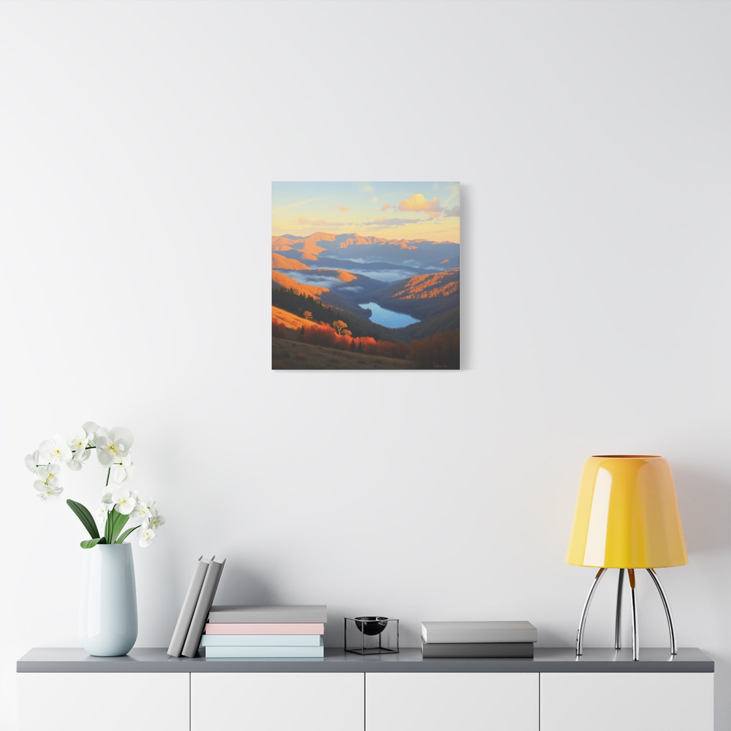 Canvas Print - The Ozark Mountain Lake Art