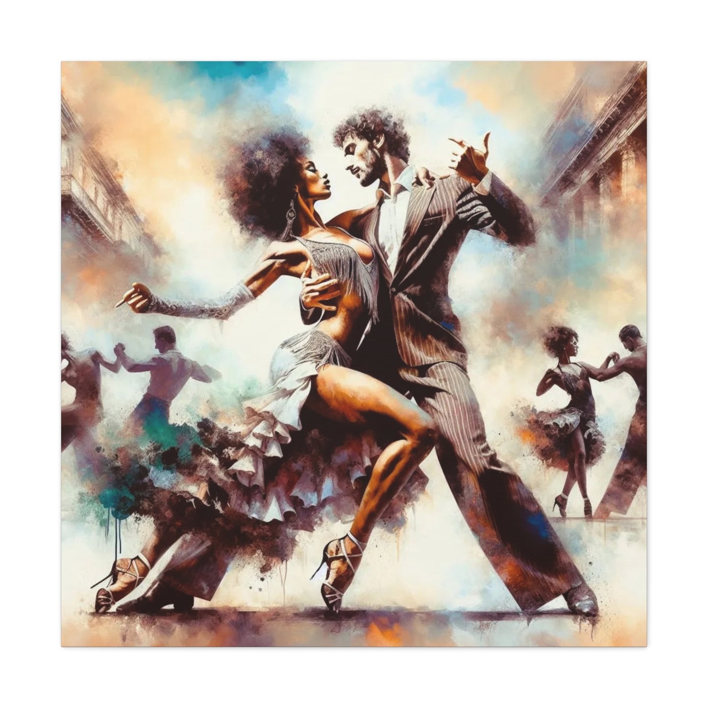 Dancers Canvas Art