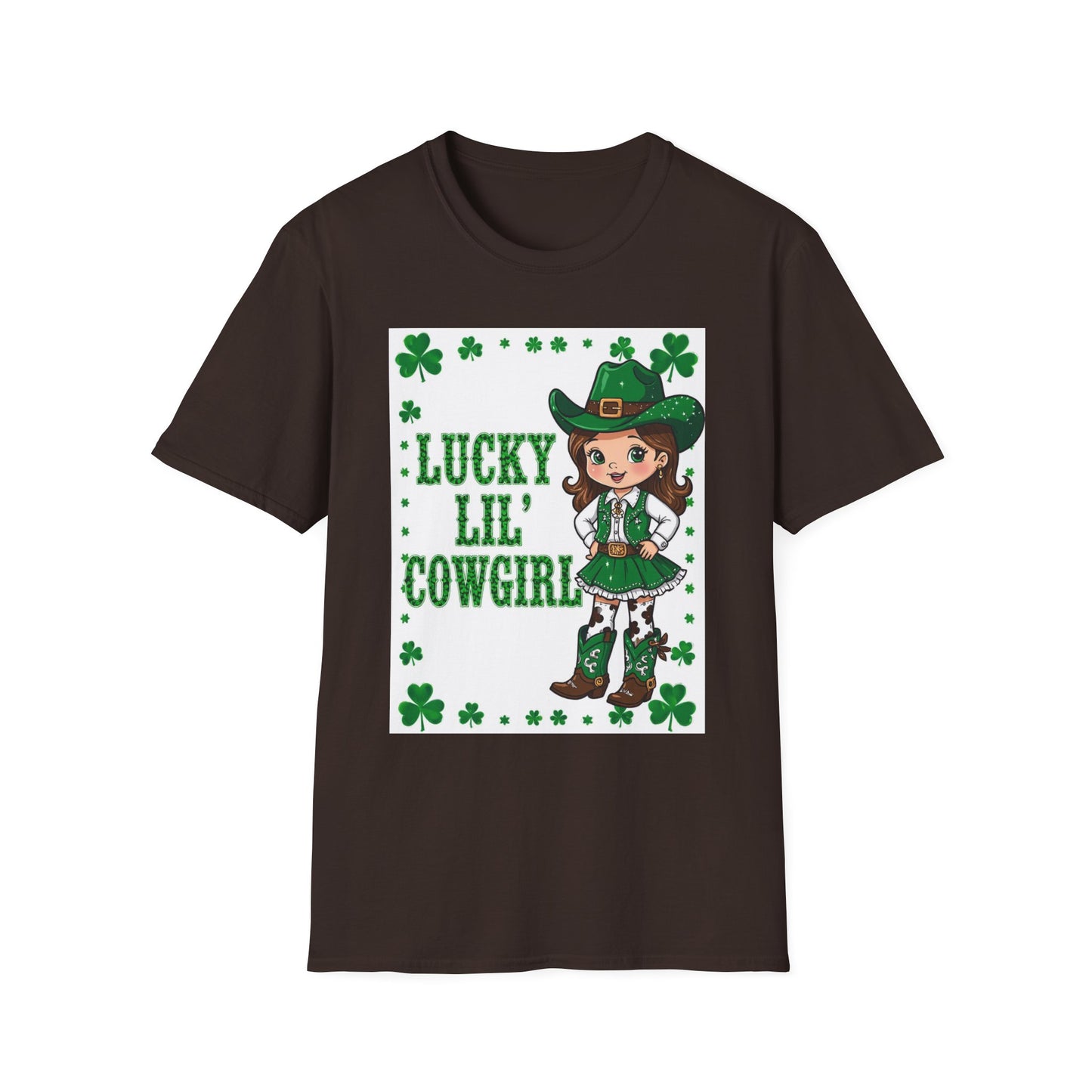 Lucky Lil Cowgirl Western Boho, Unisex T-Shirt,