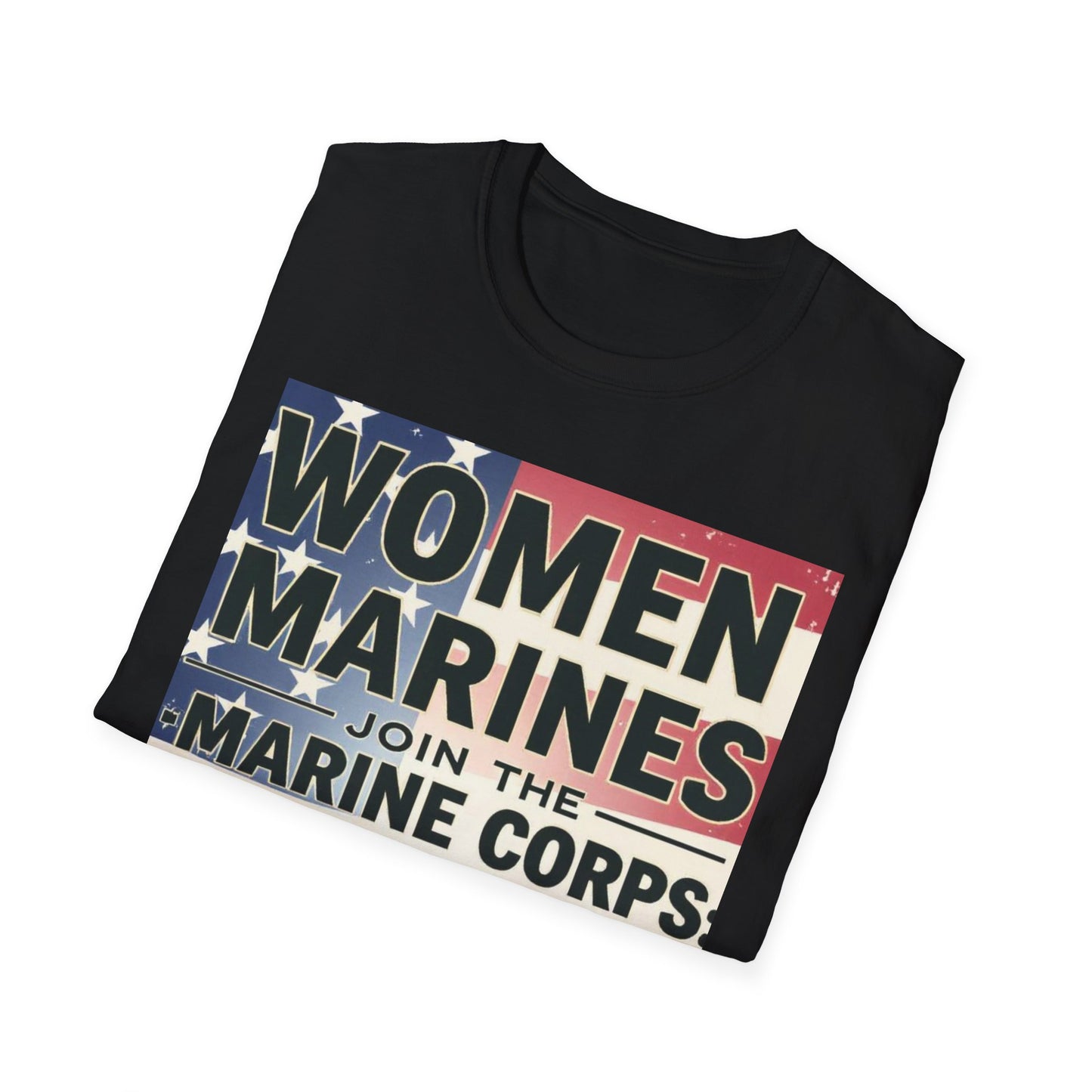 Women Marines Because We Like It Hard, Unisex T-Shirt,
