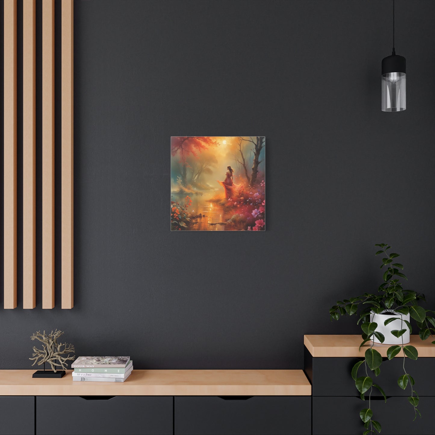 Canvas Print -Shimmer in the Morning Wall Art