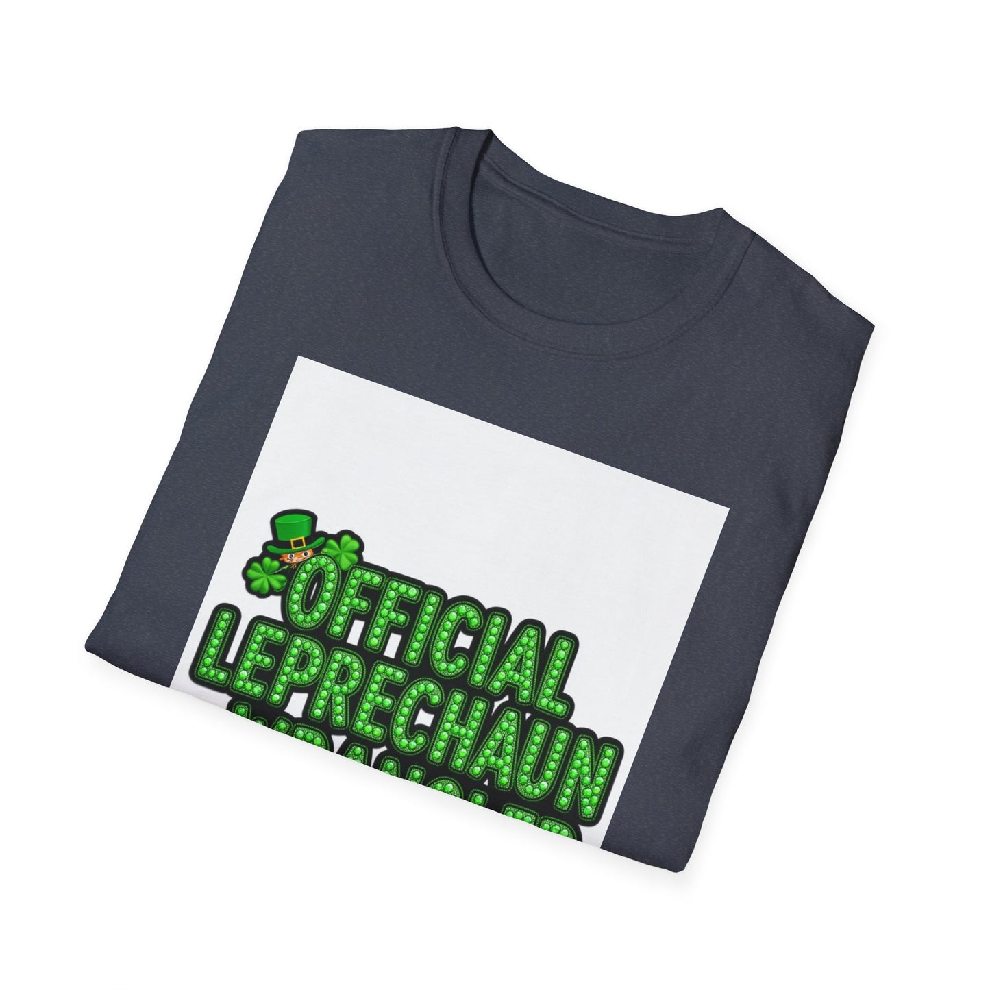 Official Leprechaun Wrangler... Saint Patty's Day Funny T-Shirt — St. Patrick's Day Humor Tee