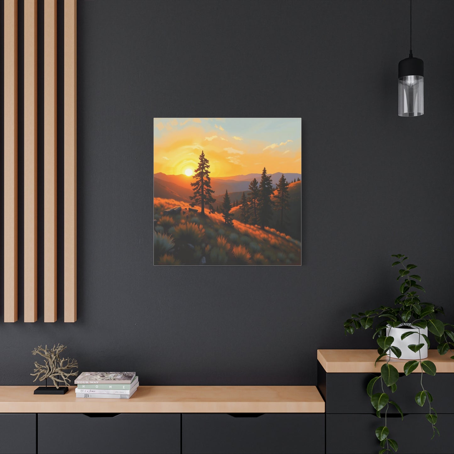 Canvas Wall Art - Black Hills Scenic