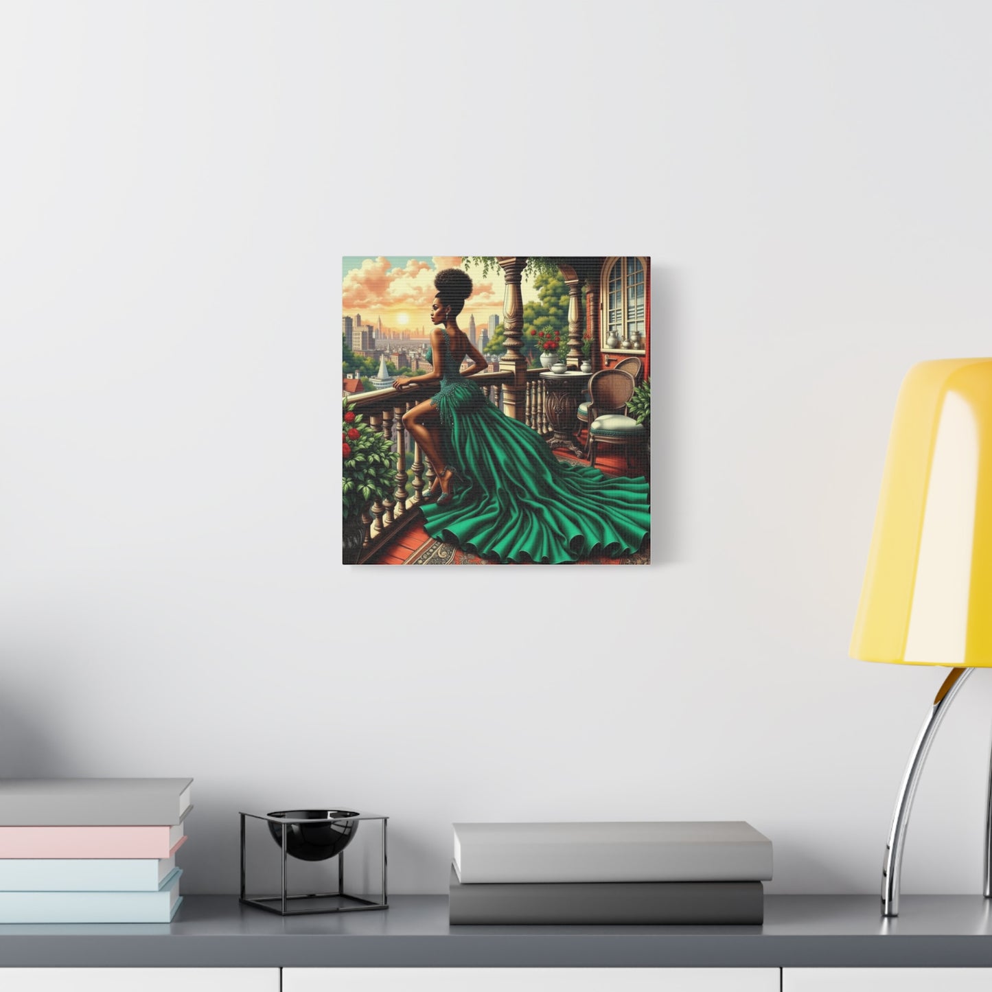 Beautiful Black Woman Canvas Art