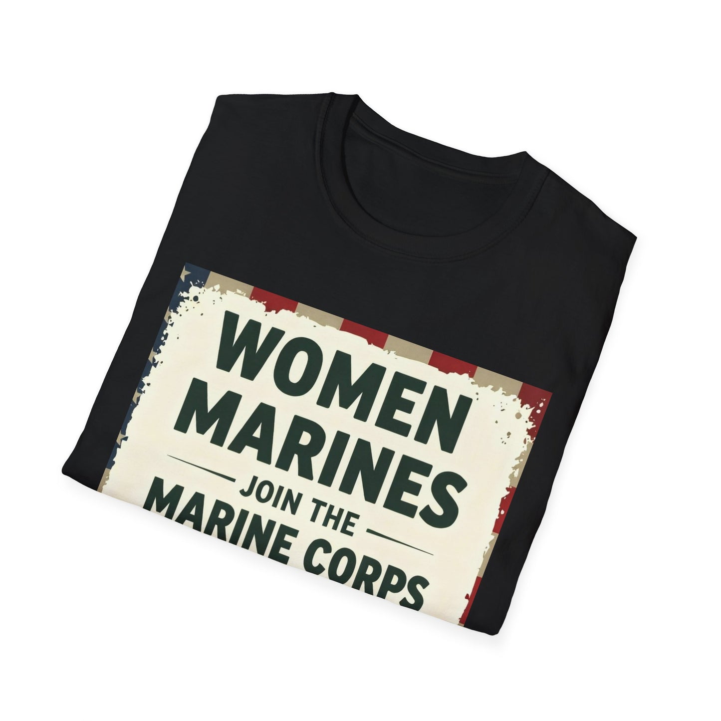 Women Marines Because We Like It Hard, Unisex T-Shirt,