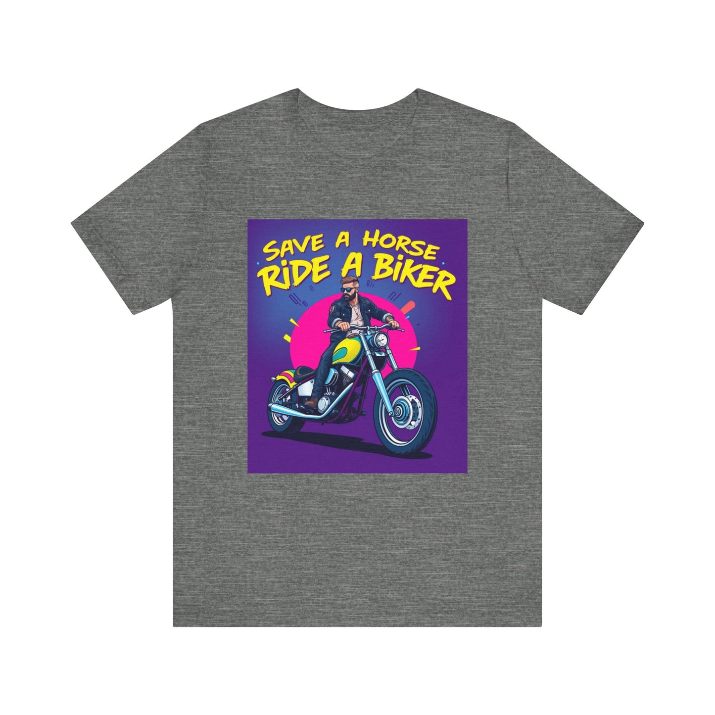 Save a Horse Ride a Biker Tee 1